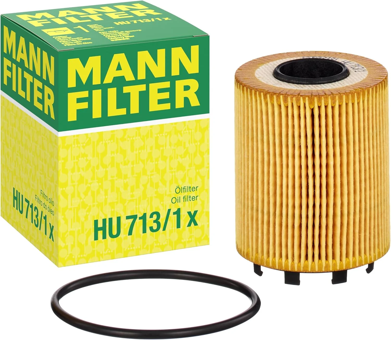 فیلتر روغن بدون فلز مان فیلتر مدل HU 713/1 x فیلتر روغن بدون فلز مان فیلتر مدل HU 713/1 x