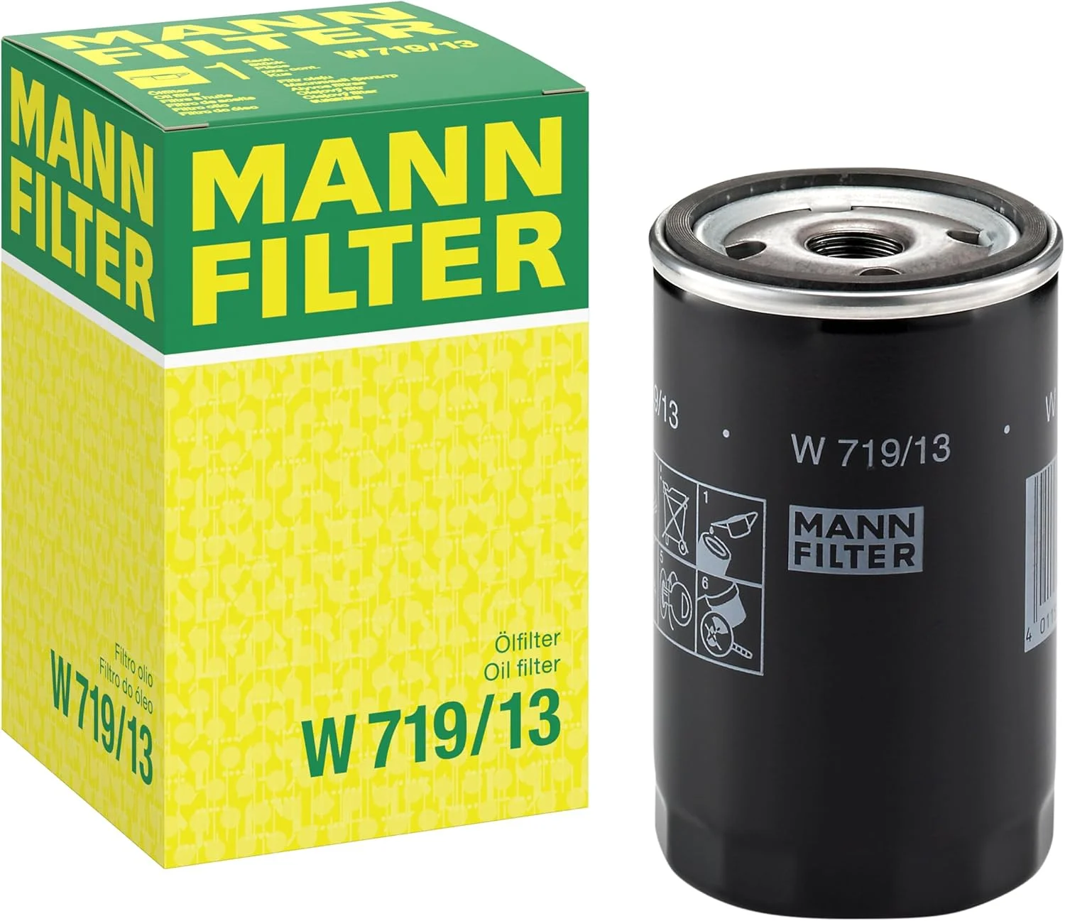 فیلتر روغن MANN-FILTER W 719/13، مناسب برای خودروها فیلتر روغن MANN-FILTER W 719/13، مناسب برای خودروها