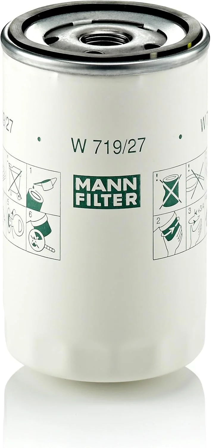 فیلتر روغن MANN-FILTER W 719/27، مناسب برای خودروهای سواری و وسایل نقلیه تجاری فیلتر روغن MANN-FILTER W 719/27، مناسب برای خودروهای سواری و وسایل نقلیه تجاری