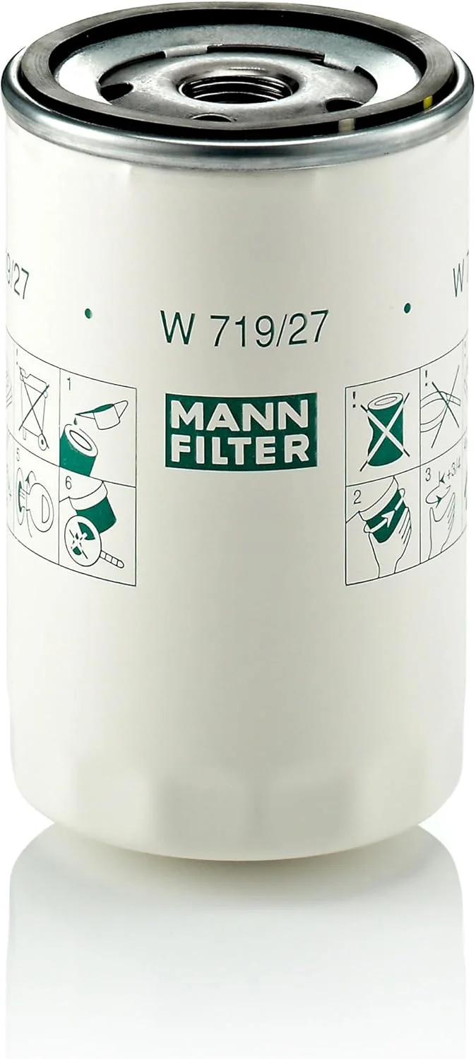 فیلتر روغن MANN-FILTER W 719/27، مناسب برای خودروهای سواری و وسایل نقلیه تجاری فیلتر روغن MANN-FILTER W 719/27، مناسب برای خودروهای سواری و وسایل نقلیه تجاری