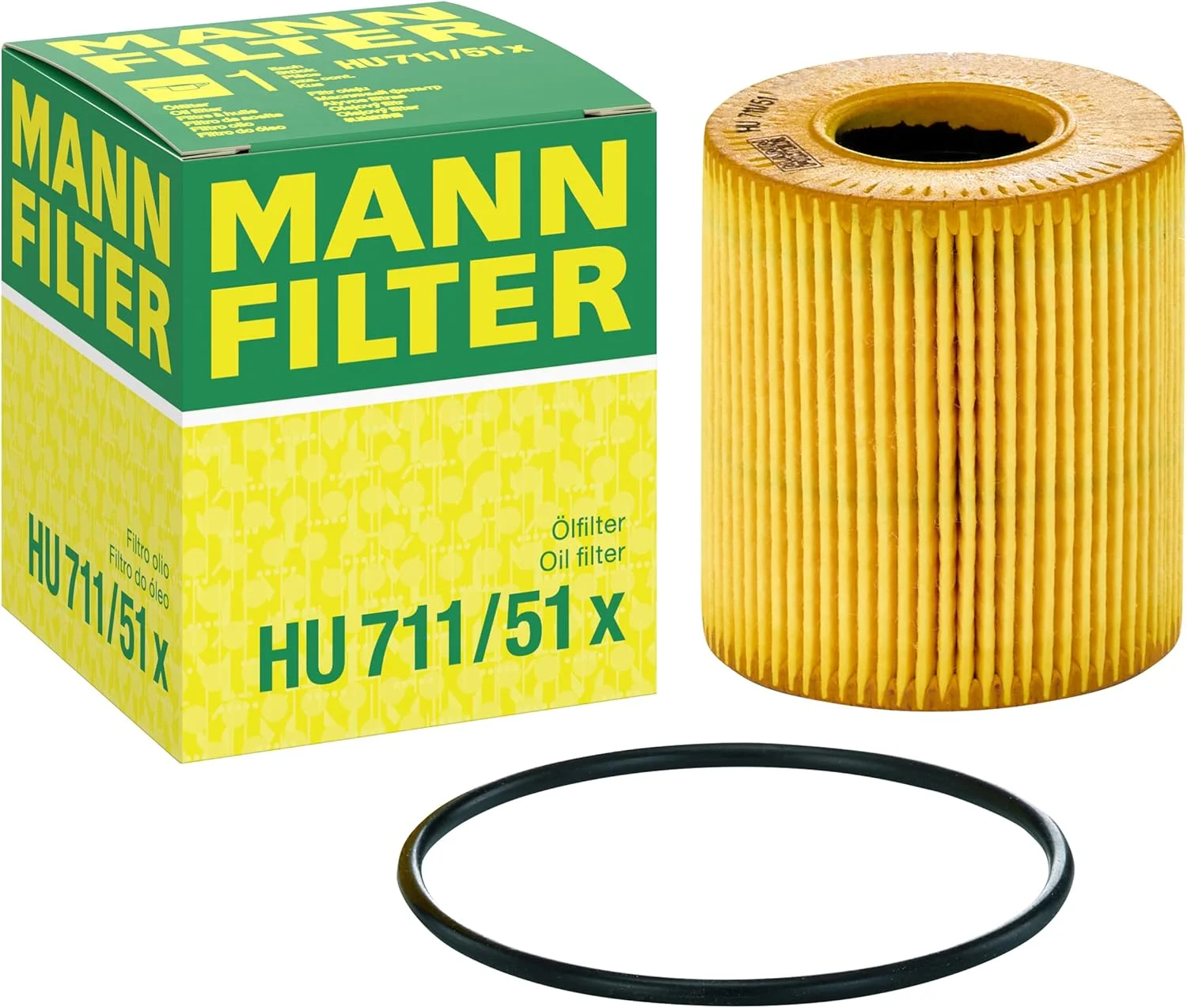 فیلتر روغن اصلی MANN-FILTER مدل HU 711/51 X – مجموعه فیلتر روغن به همراه واشر/مجموعه واشر – مناسب خودروهای سواری فیلتر روغن اصلی MANN-FILTER مدل HU 711/51 X – مجموعه فیلتر روغن به همراه واشر/مجموعه واشر – مناسب خودروهای سواری