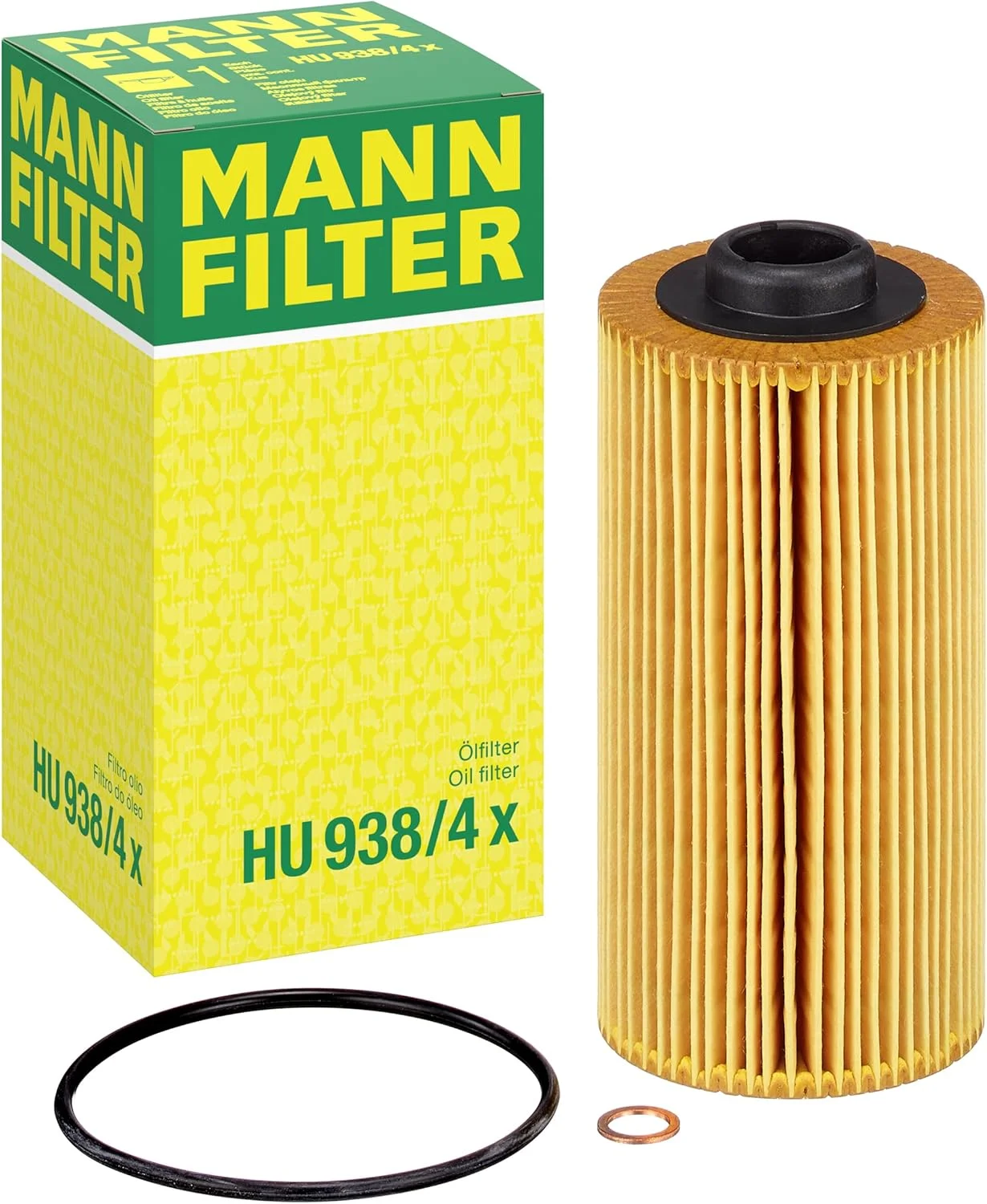 المنت فیلتر روغن MANN-FILTER - HU938/4X المنت فیلتر روغن MANN-FILTER - HU938/4X