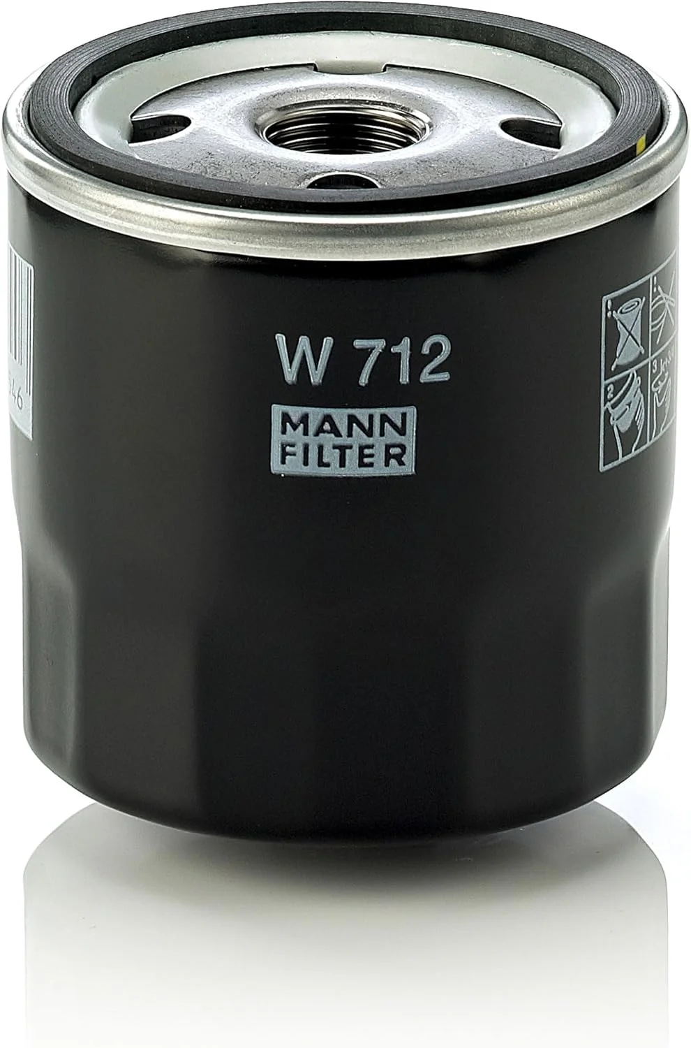 فیلتر روغن اصلی MANN-FILTER W 712 – فیلتر تهویه و هیدرولیک – برای خودروهای سواری و وسایل نقلیه کاربردی فیلتر روغن اصلی MANN-FILTER W 712 – فیلتر تهویه و هیدرولیک – برای خودروهای سواری و وسایل نقلیه کاربردی