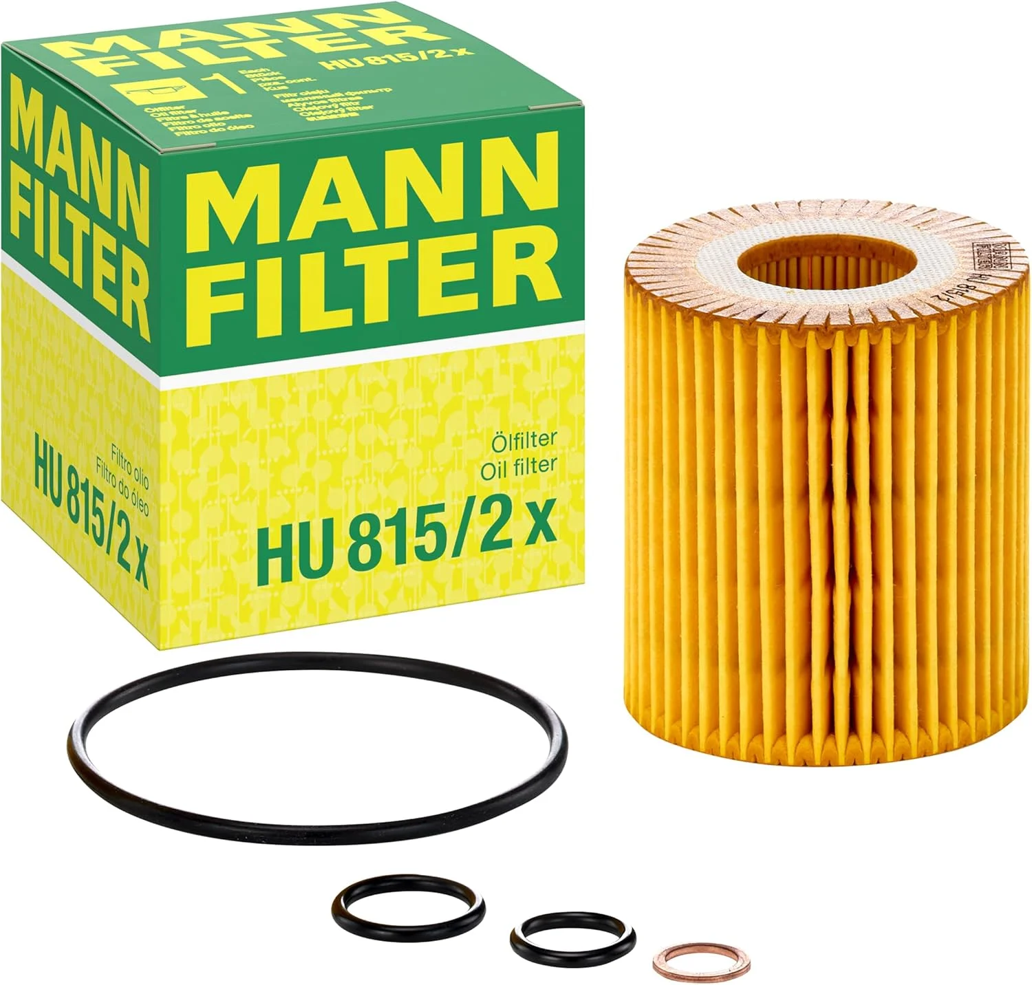 فیلتر روغن بدون فلز Mann-Filter HU 815/2 X فیلتر روغن بدون فلز Mann-Filter HU 815/2 X