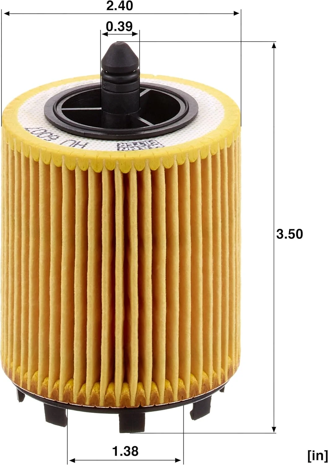 فیلتر روغن کارتریجی Mann-Filter Hu 6007 X فیلتر روغن کارتریجی Mann-Filter Hu 6007 X