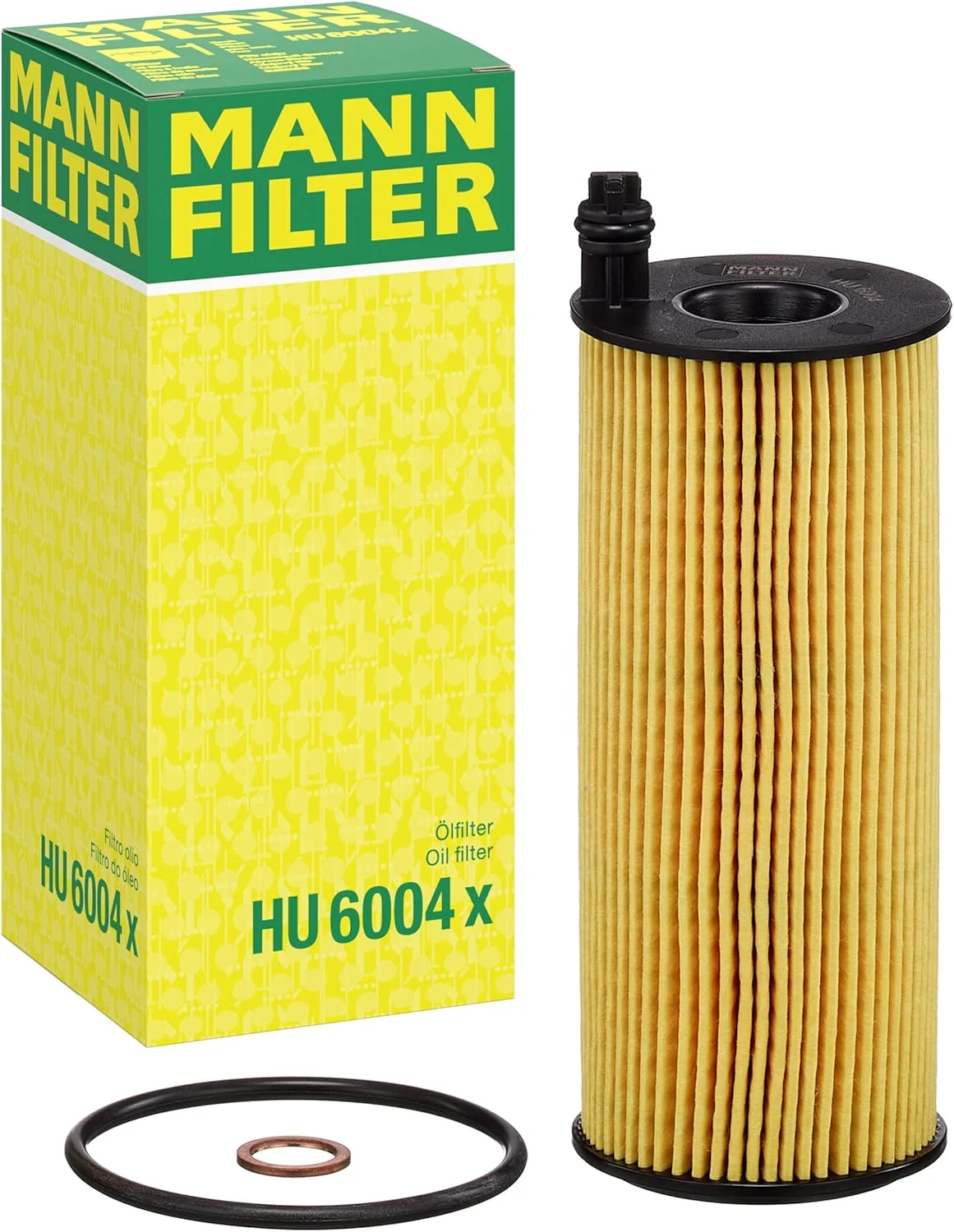 فیلتر روغن مان فیلتر HU 6004 x - مناسب خودروها و وسایل نقلیه تجاری، مشکی فیلتر روغن مان فیلتر HU 6004 x - مناسب خودروها و وسایل نقلیه تجاری، مشکی