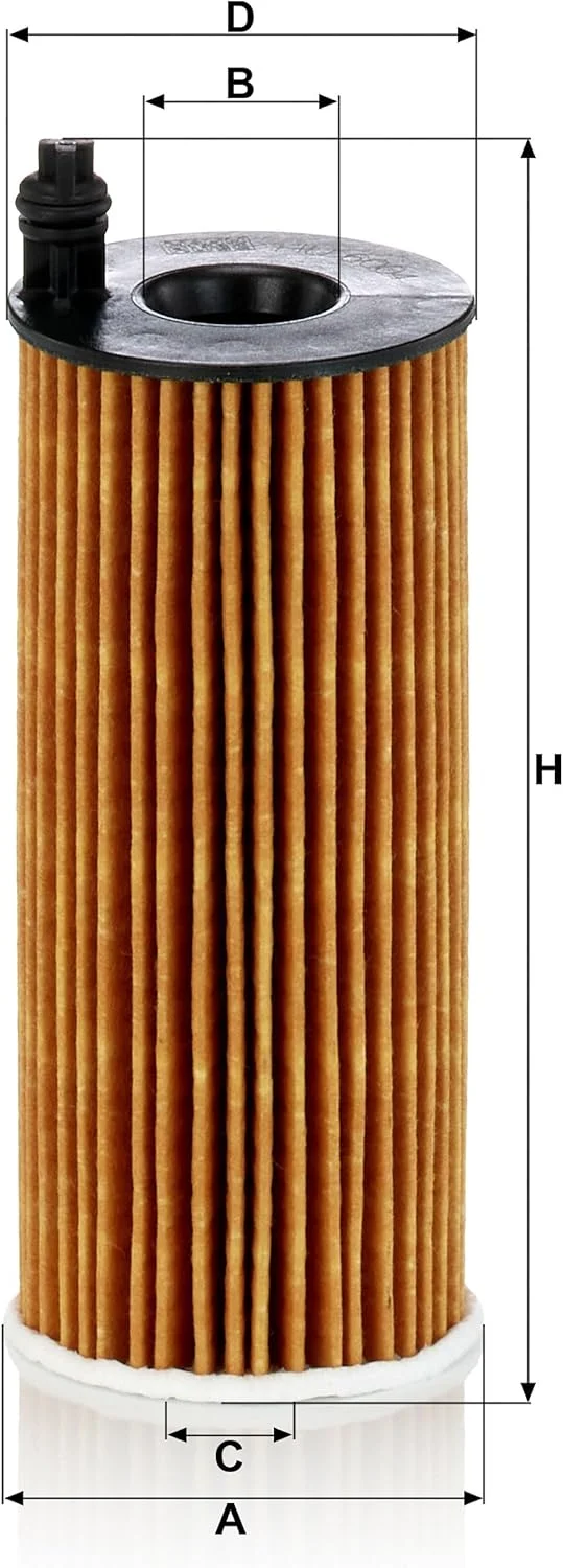 فیلتر روغن مان فیلتر HU 6004 x - مناسب خودروها و وسایل نقلیه تجاری، مشکی فیلتر روغن مان فیلتر HU 6004 x - مناسب خودروها و وسایل نقلیه تجاری، مشکی