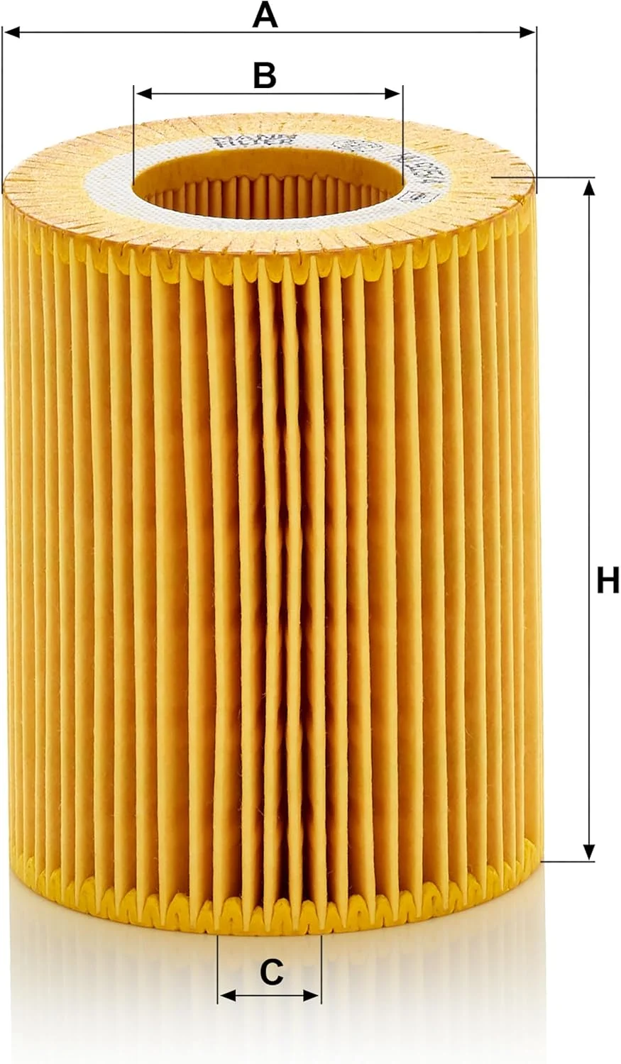 فیلتر روغن خودرو MANN-FILTER HU 925/4 X، Evotop