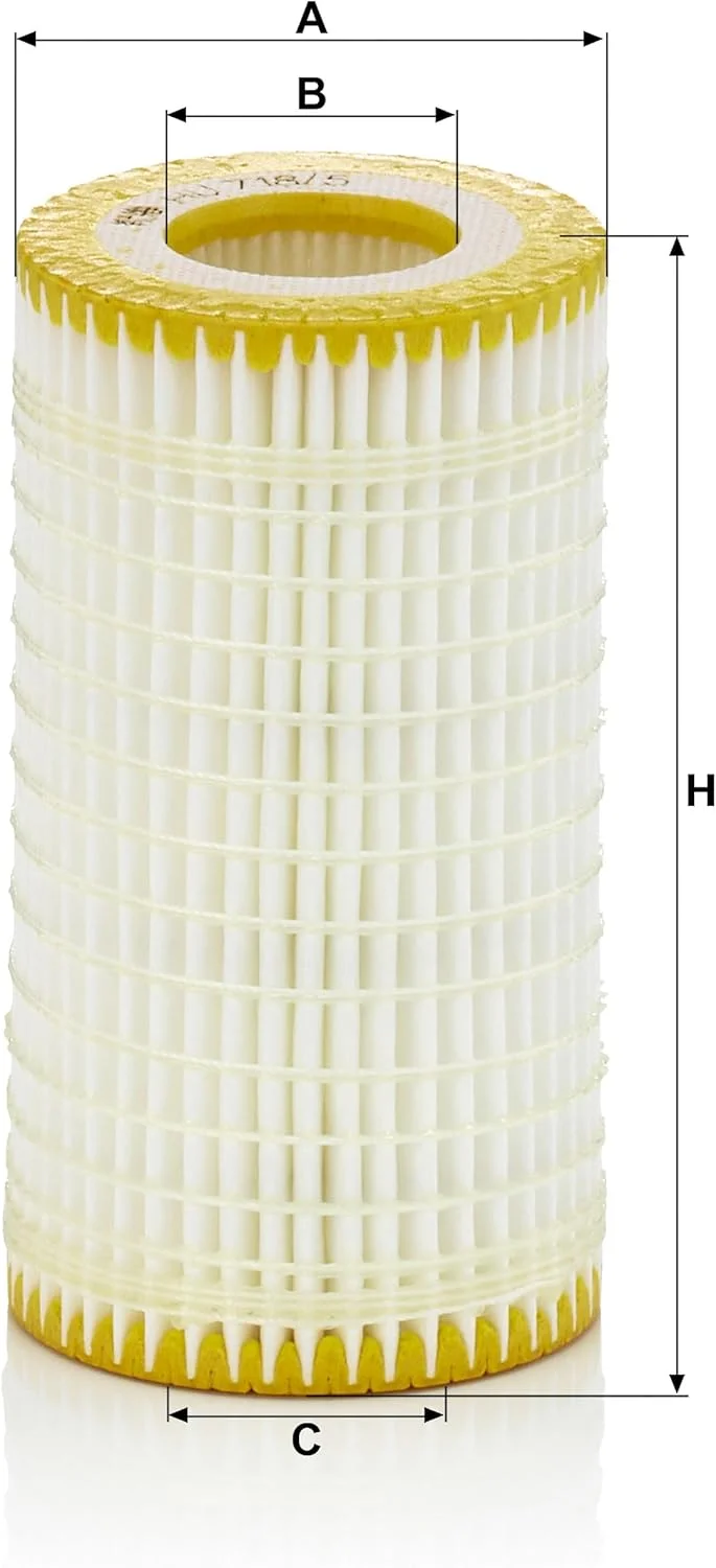 فیلتر روغن کارتریجی MANN-FILTER HU 718/5 X فیلتر روغن کارتریجی MANN-FILTER HU 718/5 X