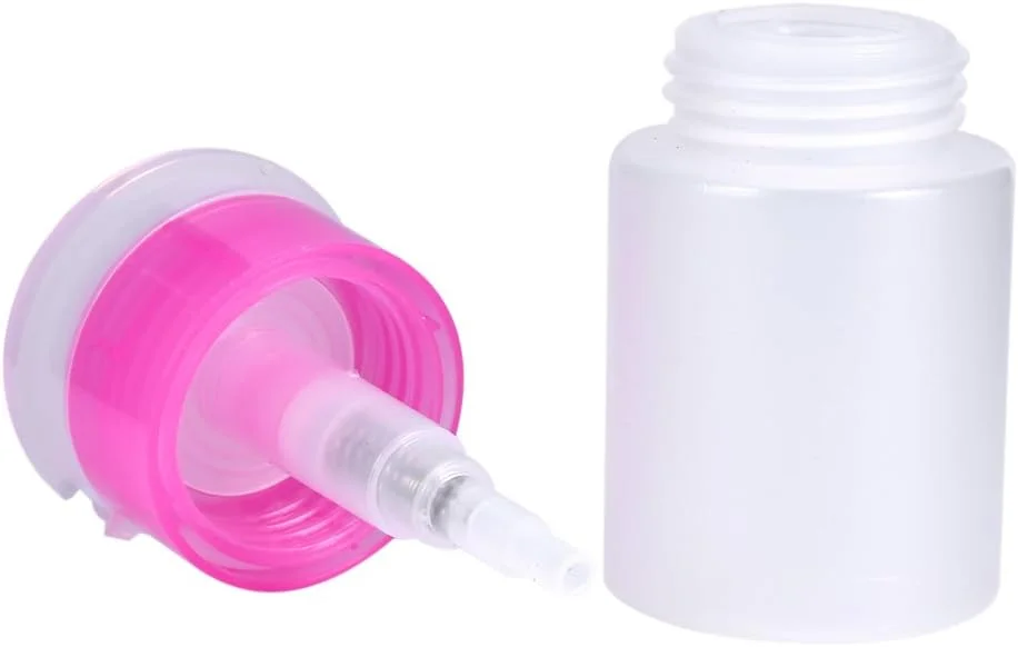 بطری پمپی 60 میلی لیتری، ابزار طراحی ناخن و پخش کننده پاک کننده لاک ناخن، ظرف مایع پلاستیکی 2 رنگ با درب چرخشی، ظروف خالی مسافرتی برای لوسیون آرایشی و تونر صورت (صورتی) بطری پمپی 60 میلی لیتری، ابزار طراحی ناخن و پخش کننده پاک کننده لاک ناخن، ظرف مایع پلاستیکی 2 رنگ با درب چرخشی، ظروف خالی مسافرتی برای لوسیون آرایشی و تونر صورت (صورتی)