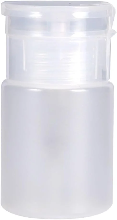 بطری پمپ دار 60 میلی لیتری، ابزار طراحی ناخن و پخش کننده پاک کننده لاک ناخن، ظرف مایع پلاستیکی 2 رنگ با درب فشاری، ظروف خالی مسافرتی برای لوسیون آرایشی و تونر صورت (سفید) بطری پمپ دار 60 میلی لیتری، ابزار طراحی ناخن و پخش کننده پاک کننده لاک ناخن، ظرف مایع پلاستیکی 2 رنگ با درب فشاری، ظروف خالی مسافرتی برای لوسیون آرایشی و تونر صورت (سفید)