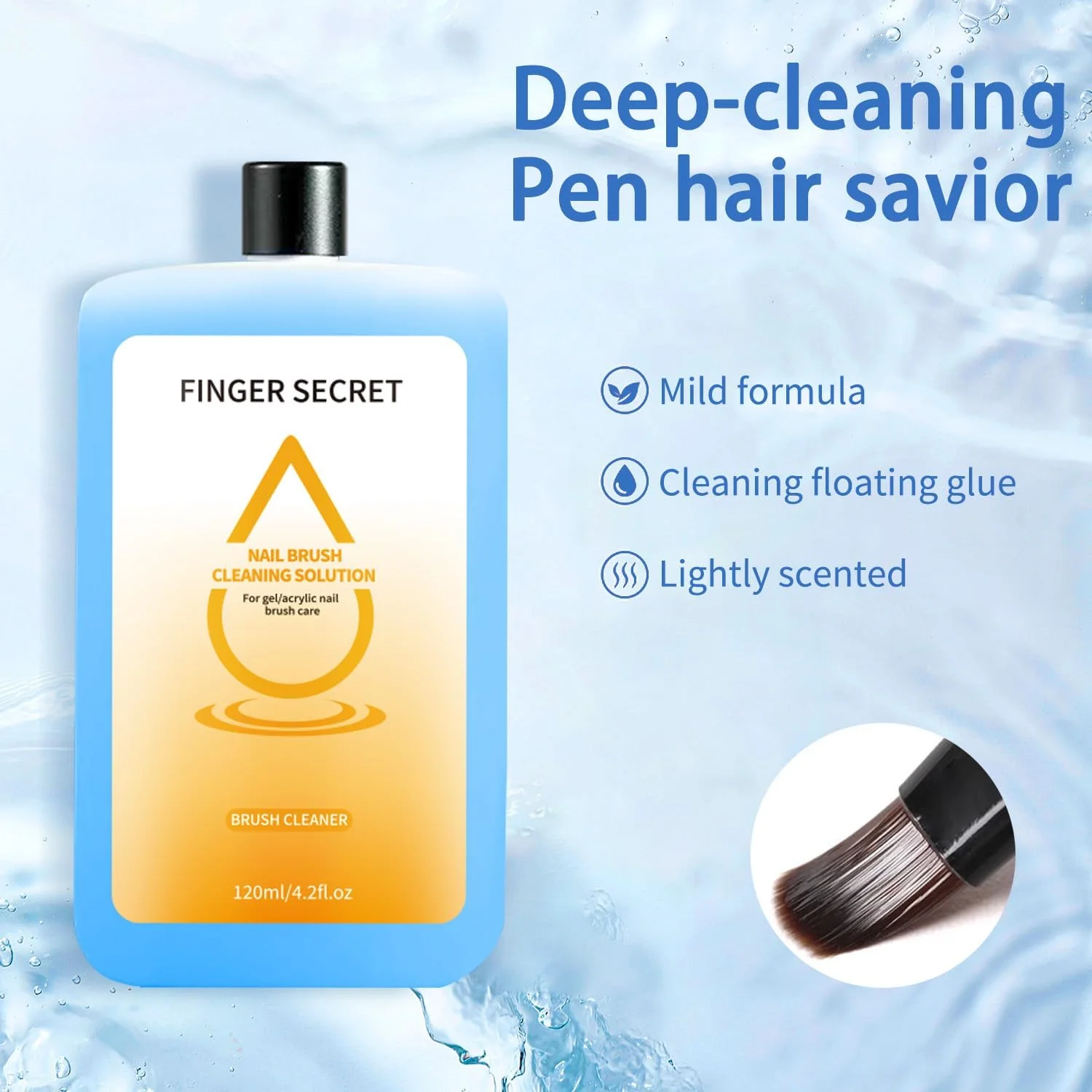 محلول تمیز کننده برس ناخن 120ml، پاک کننده و مراقبت از برس های ناخن اکریلیک، برس های لاک ژل، لوازم ناخن کار، مناسب برای استفاده در سالن و منزل محلول تمیز کننده برس ناخن 120ml، پاک کننده و مراقبت از برس های ناخن اکریلیک، برس های لاک ژل، لوازم ناخن کار، مناسب برای استفاده در سالن و منزل