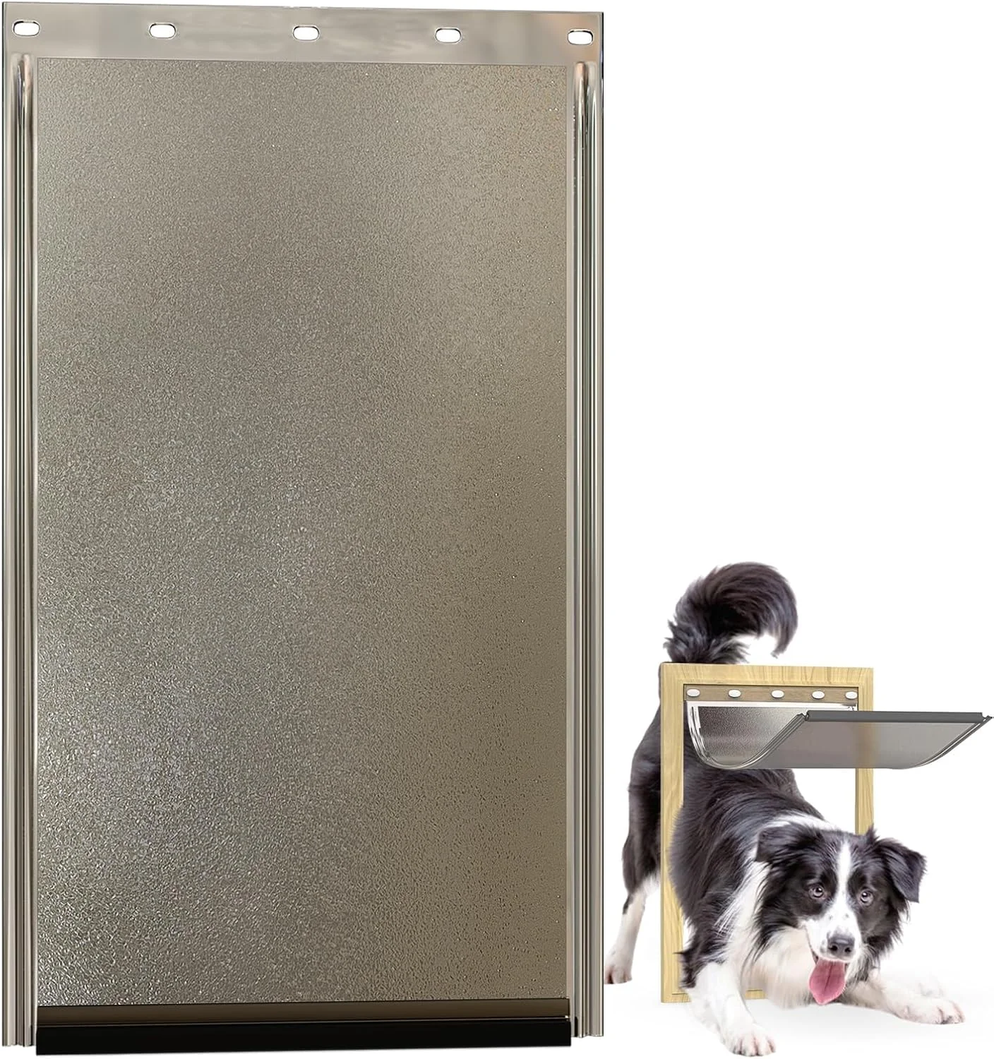 درب جایگزین برای سگ و گربه، سازگار با مدل PAC11-11039، سایز بزرگ 10 1/8" X 16 7/8"