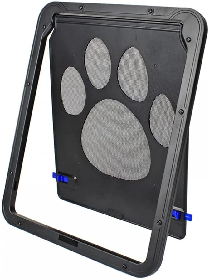 درب توری حیوانات خانگی، درب توری گربه قفل‌شو، دریچه داخلی، درب توری خودکار برای سگ و گربه