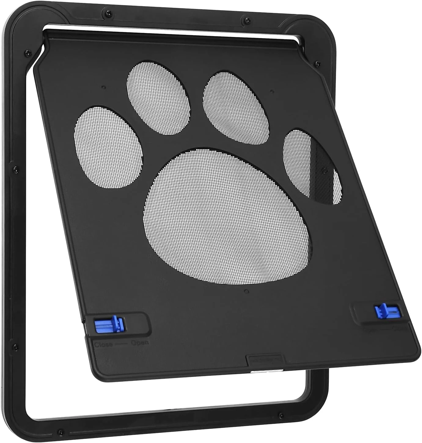 درب توری حیوانات خانگی، 29 x 24 سانتی متر، درب گربه، توری، تنفسی با بست مغناطیسی، درب سگ، درب توری، مقاوم برای گربه ها، سگ های کوچک