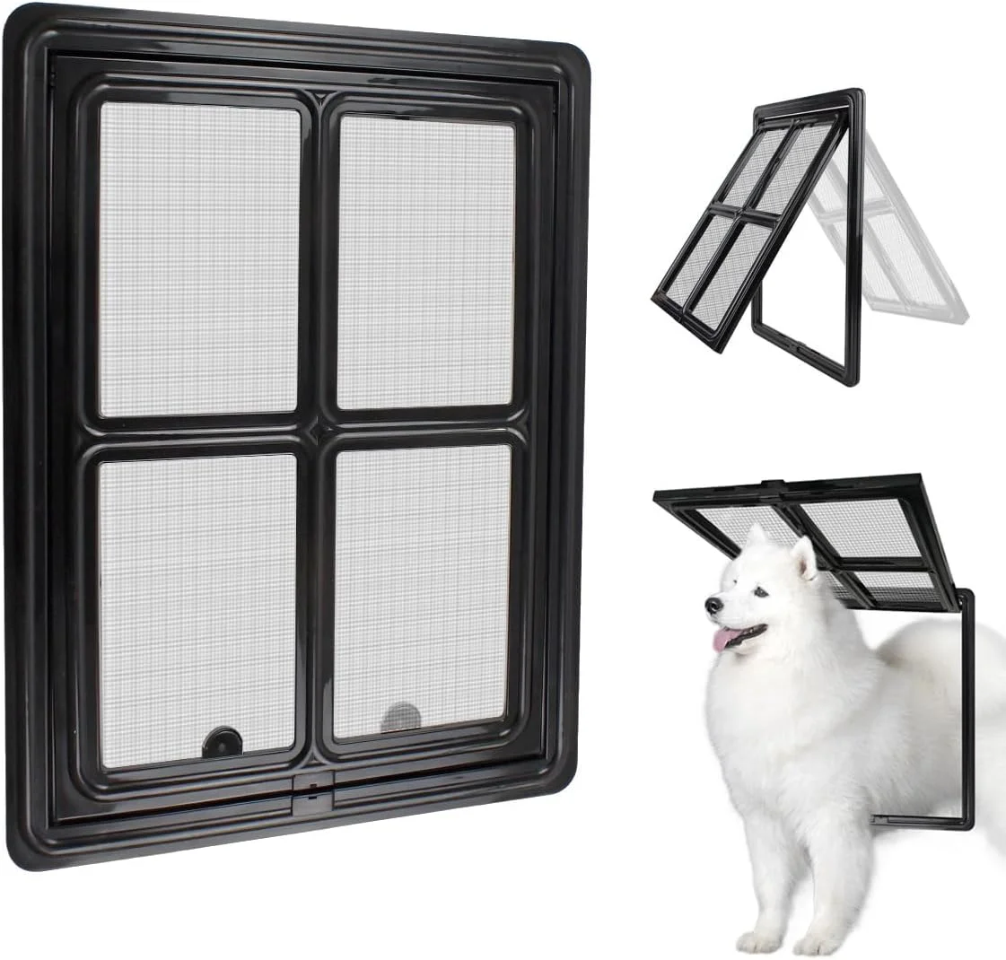 درب حیوانات خانگی نامسان برای سگ ها و گربه ها، سایز 30.5 سانتی متر در 40.6 سانتی متر