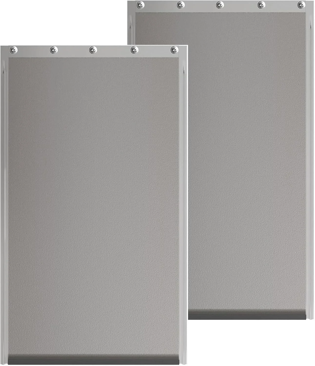 2 بسته فلپ جایگزین درب بزرگ سگ همراه با پیچ - فلپ جایگزین درب حیوانات خانگی سازگار با درب های سگ Freedom PetSafe PAC11-11039 10 1/8" X 16 7/8", انعطاف پذیر، بدون تاب برداشتگی