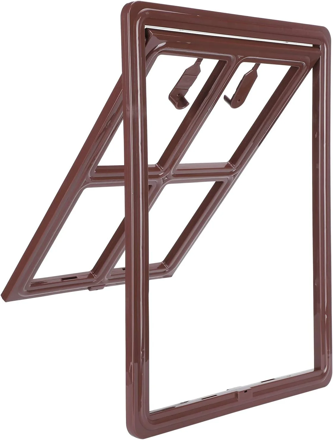 درب حیوانات خانگی MLDWME، درب دریچه گربه سگ سایز کوچک برای درهای داخلی و خارجی نصب آسان