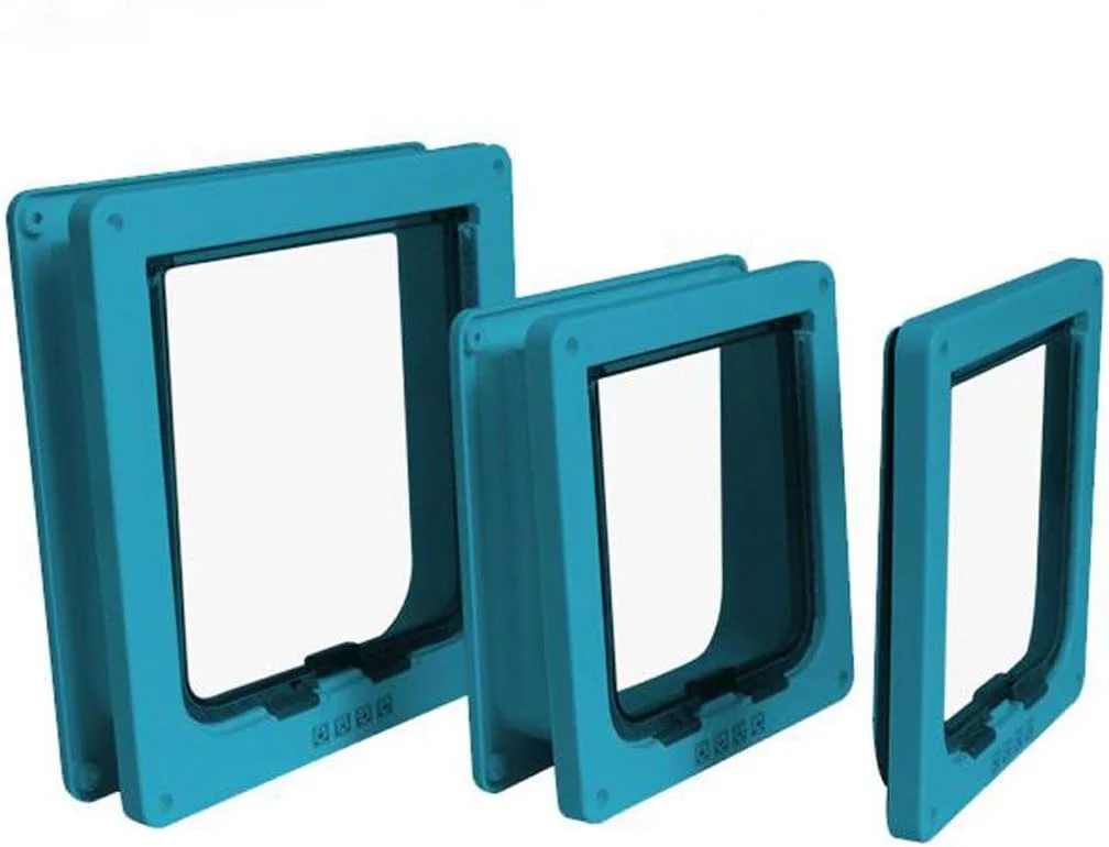 درب حیوانات خانگی MELAG برای گربه ها، درب سگ، لوازم حیوانات خانگی، درب گربه، سوراخ گربه، درب سگ، سوراخ درب سگ، دسترسی قابل کنترل، درب حیوانات خانگی، لانه گربه (29cm * 25cm * 5.5cm) مشکی