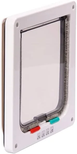 درب گربه کارلی، 20.0x 19.2 سانتی متر، سفید