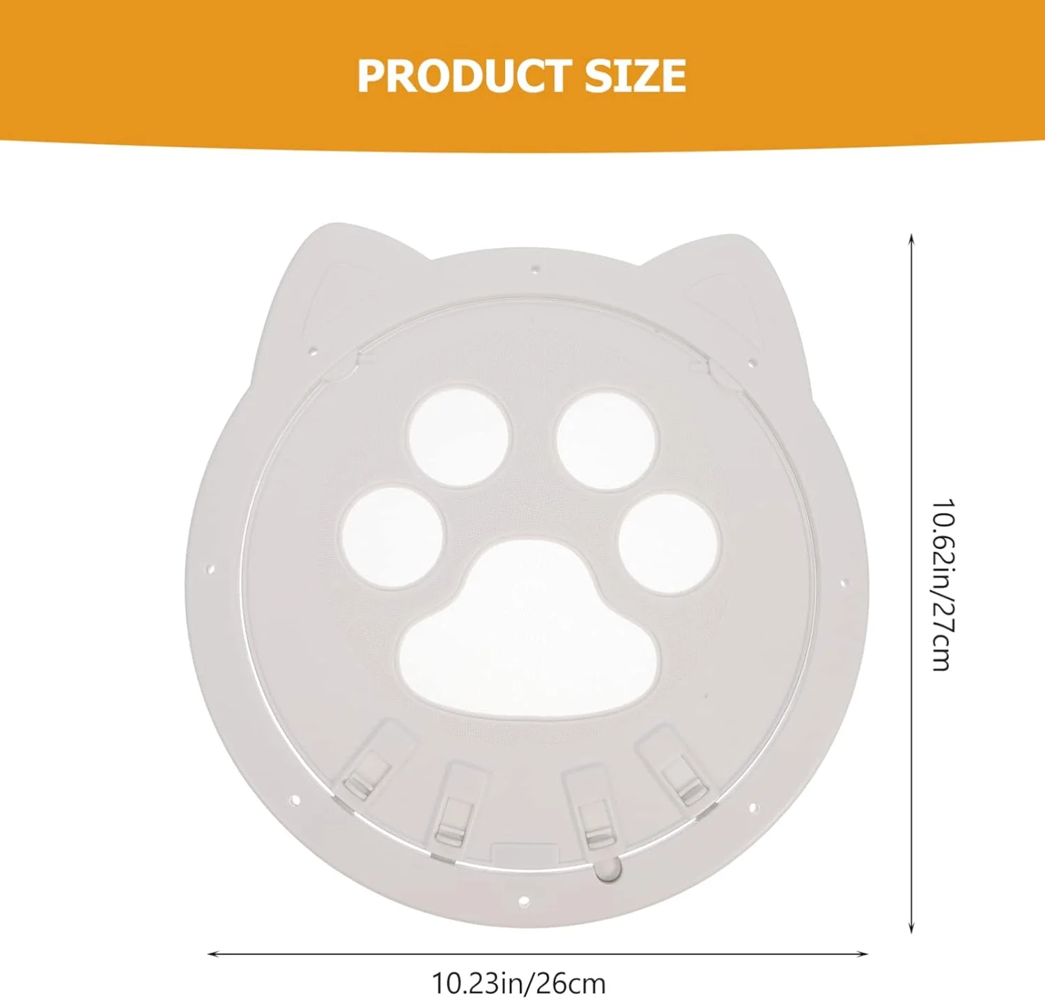 درب گربه برای درهای داخلی، دسترسی دو طرفه، درب حیوانات خانگی دو لبه، درب ورودی سگ و بچه گربه برای خانه و فروشگاه حیوانات خانگی - سفید درب گربه برای درهای داخلی، دسترسی دو طرفه، درب حیوانات خانگی دو لبه، درب ورودی سگ و بچه گربه برای خانه و فروشگاه حیوانات خانگی - سفید