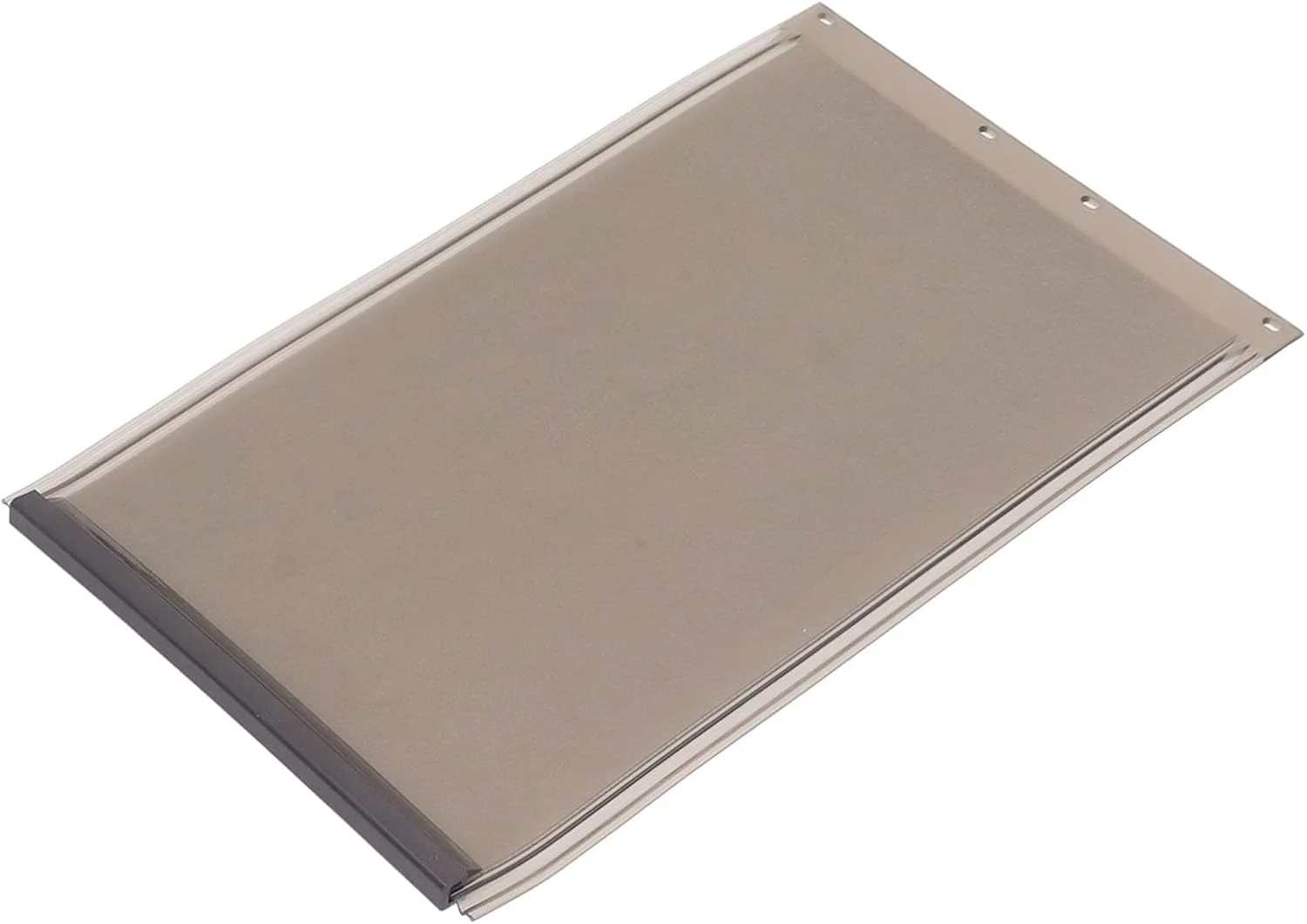 درب جایگزین سگ با طراحی سوراخ بالایی شفاف Haofy، نصب آسان، جنس TPU برای درهای آلومینیومی، شیشه ای و پلاستیکی (XL)