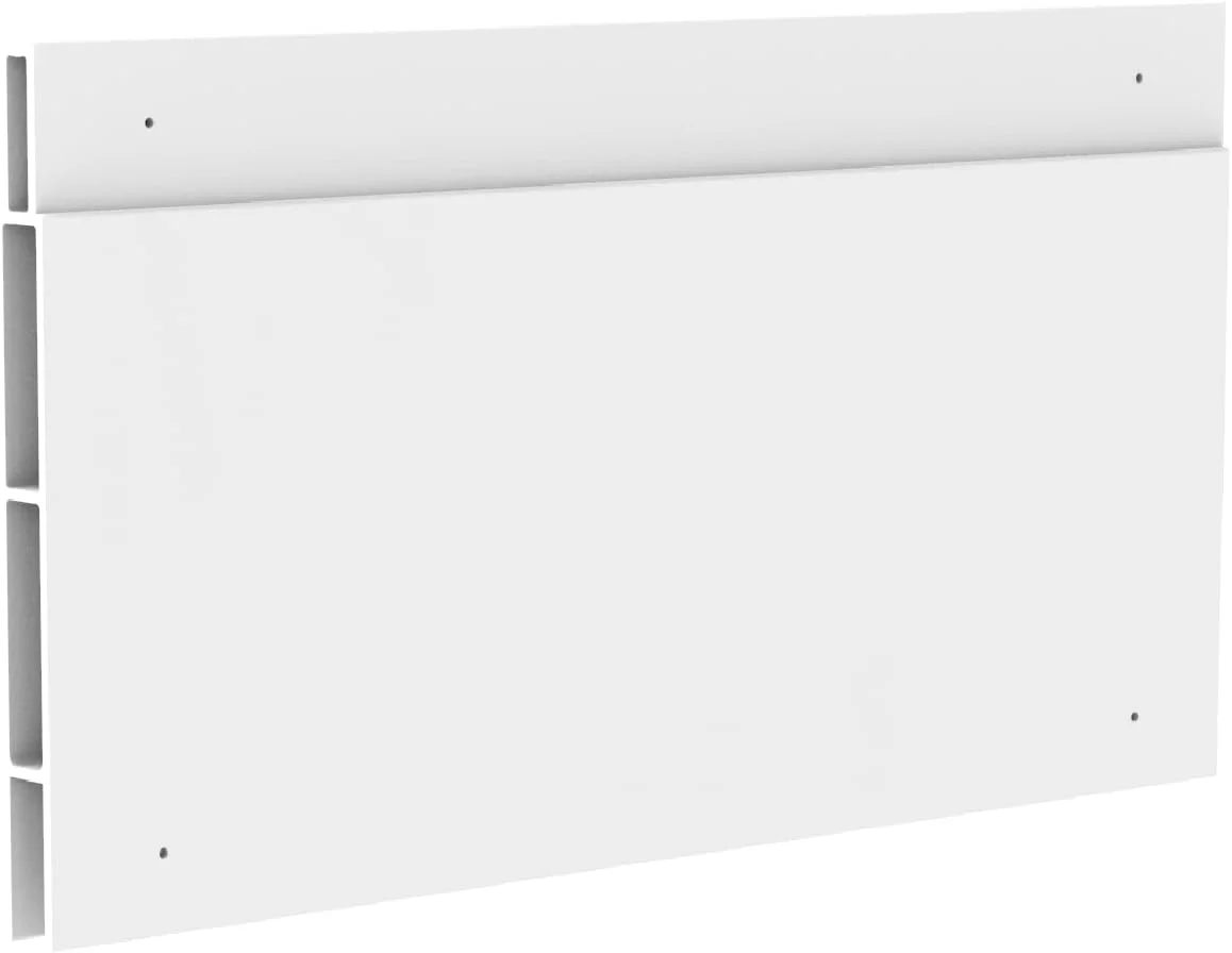 افزایش ارتفاع درب حیوانات خانگی Hakuna Pets Patio به اندازه 9.9 سانتی متر، مناسب برای پنل های توری درب های متوسط، سفید