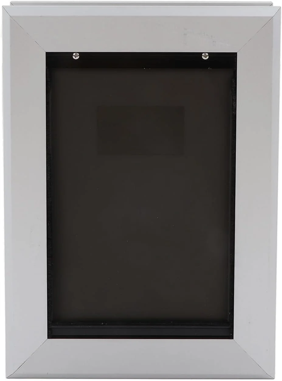 درب حیوانات خانگی فرن، درب ایمنی قابل کنترل برای سگ، مقاوم در برابر آب و هوا، مناسب برای درهای داخلی (516x363.5x65mm)