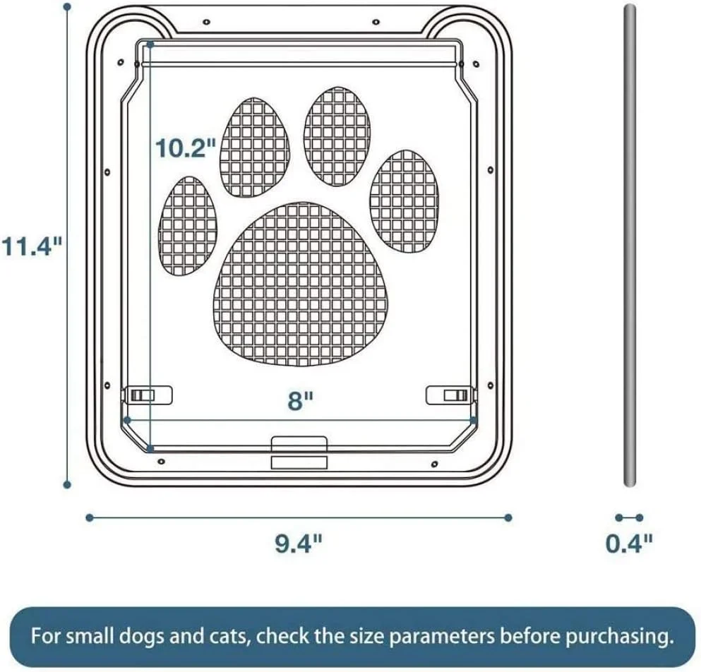 درب حیوانات خانگی برای گربه و سگ، لوازم حیوانات خانگی