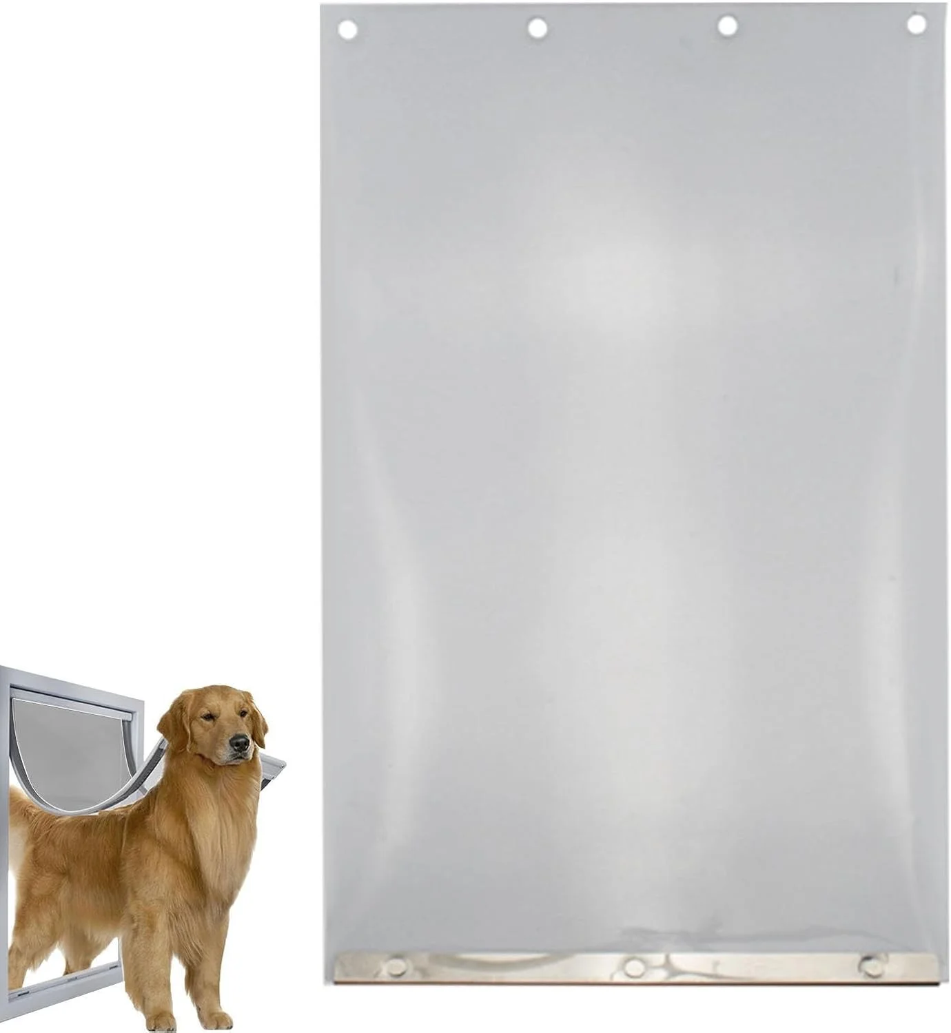 درب گربه برای دیوار بیرونی، ورودی دیوار سگ و گربه | فلپ های جایگزین درب سگ شفاف، درب های فلپ جایگزین سگ برای بچه گربه های توله سگ در داخل خانه