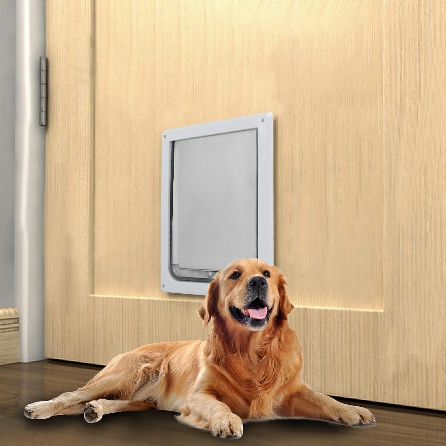 درب گربه برای دیوار بیرونی، ورودی دیوار سگ و گربه | فلپ های جایگزین درب سگ شفاف، درب های فلپ جایگزین سگ برای بچه گربه های توله سگ در داخل خانه