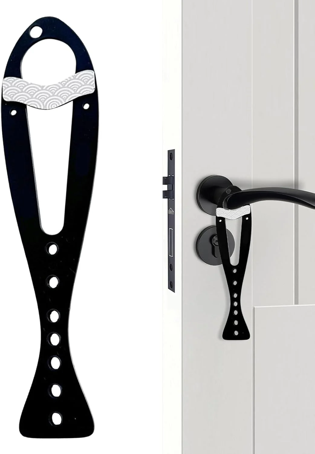 قفل درب گربه، قفل نگهدارنده قابل تنظیم | بند درب ضد سگ برای گربه ها - برای اتاق نشیمن، اتاق خواب، بالکن، اتاق کار، آپارتمان، خانه قفل درب گربه، قفل نگهدارنده قابل تنظیم | بند درب ضد سگ برای گربه ها - برای اتاق نشیمن، اتاق خواب، بالکن، اتاق کار، آپارتمان، خانه