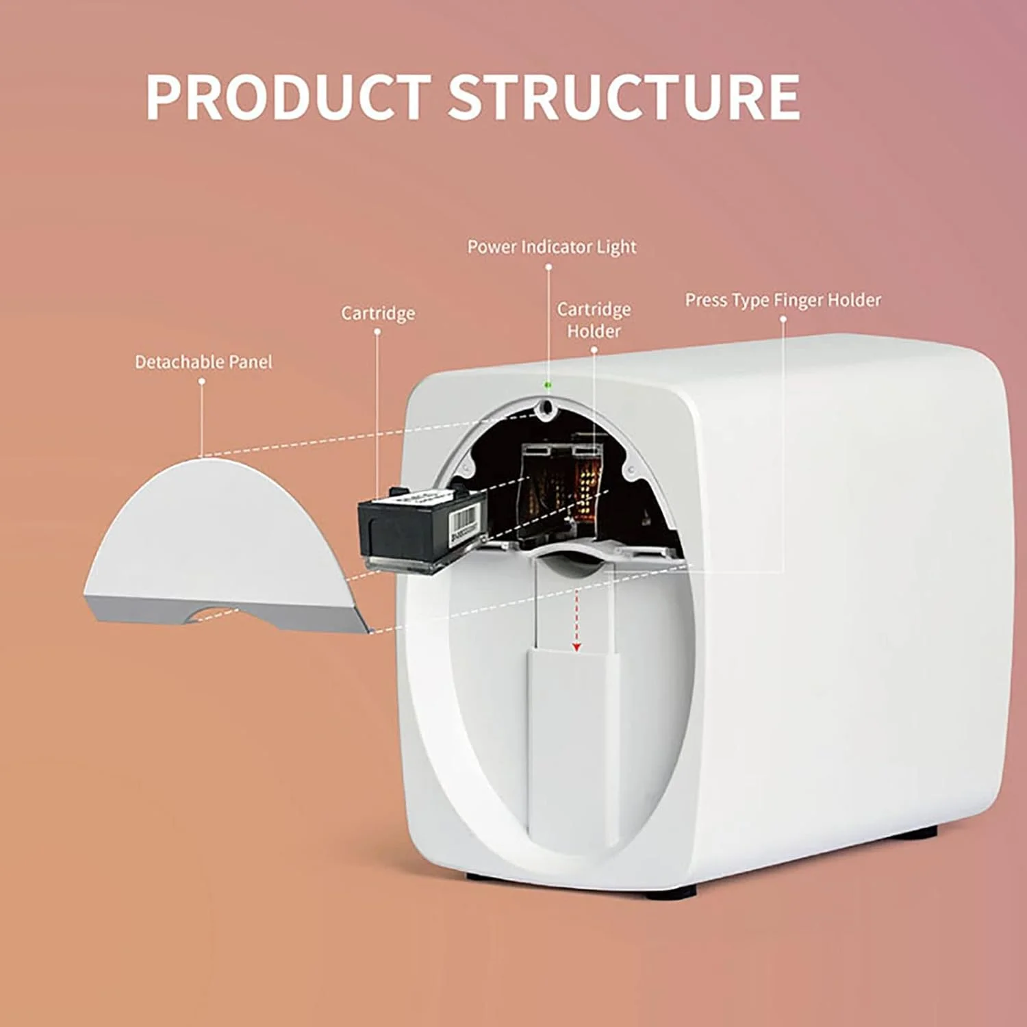 دستگاه چاپ ناخن هوشمند حرفه ای موبایل، دستگاه نقاشی ناخن قابل حمل کنترل تلفن هوشمند برای سالن زیبایی یا استفاده خانگی تجهیزات چاپ هنری DIY هوشمند دستگاه چاپ ناخن هوشمند حرفه ای موبایل، دستگاه نقاشی ناخن قابل حمل کنترل تلفن هوشمند برای سالن زیبایی یا استفاده خانگی تجهیزات چاپ هنری DIY هوشمند