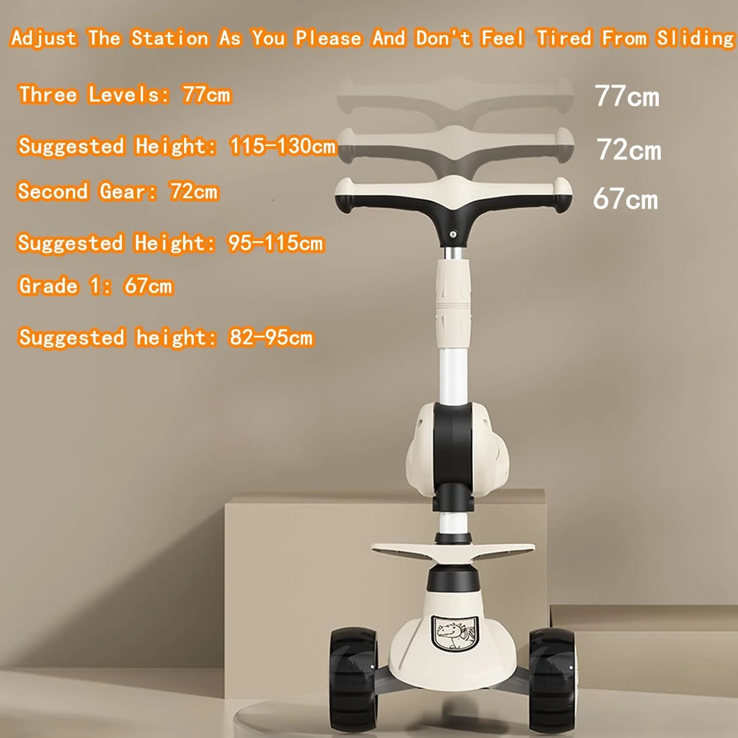 اسکوتر سه چرخ Beauenty، صندلی با ارتفاع قابل تنظیم 2 در 1، چرخ های جاذب ضربه، عرشه پهن و ضد لغزش، هدیه ای عالی برای دختران و پسران، اسکوتر کودک نوپا با موسیقی و نور داخلی اسکوتر سه چرخ Beauenty، صندلی با ارتفاع قابل تنظیم 2 در 1، چرخ های جاذب ضربه، عرشه پهن و ضد لغزش، هدیه ای عالی برای دختران و پسران، اسکوتر کودک نوپا با موسیقی و نور داخلی