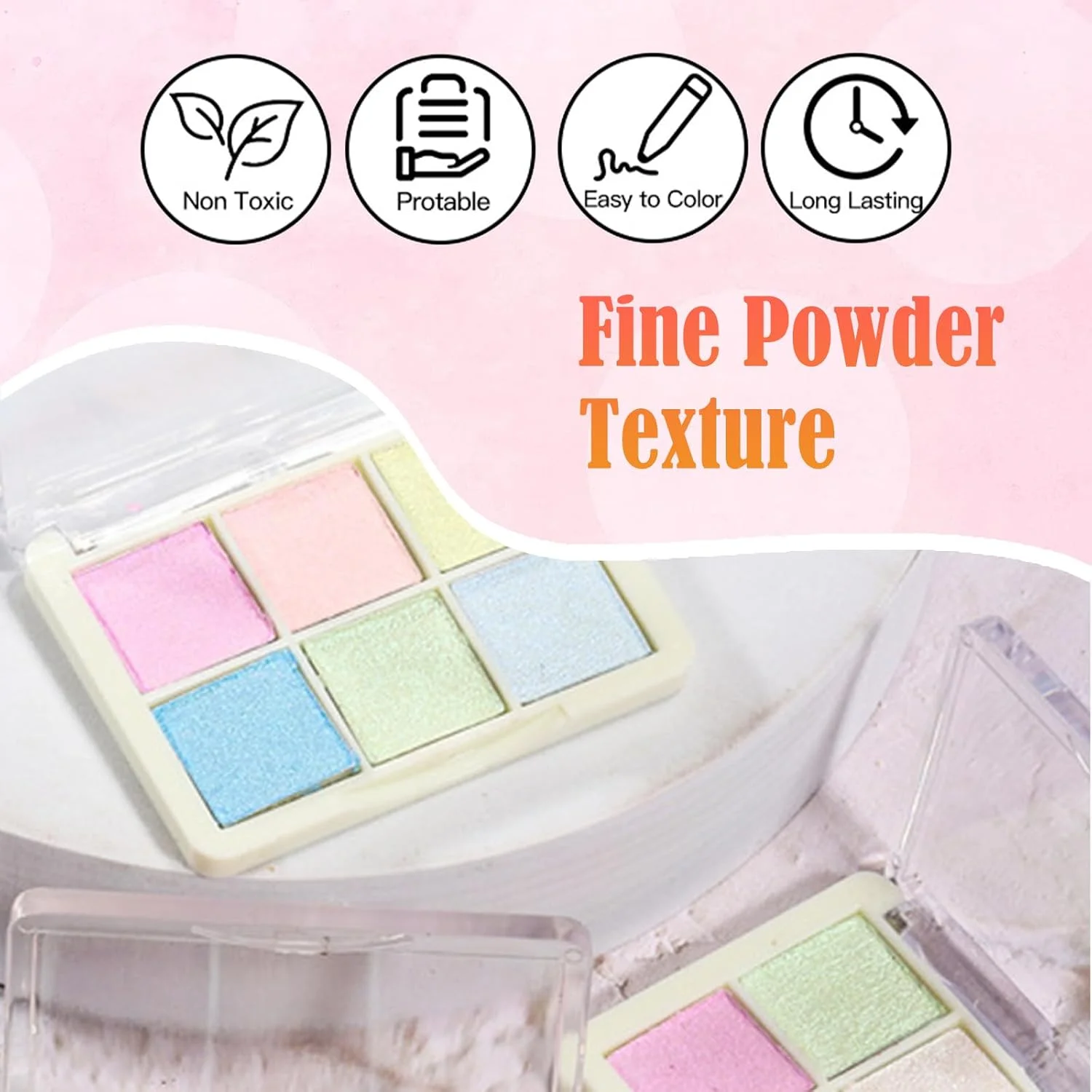 ست پودر ناخن کروم 6 رنگ - پیگمنت مرواریدی با اثر آینه ای برای لاک ژل و ناخن های اکریلیک، اکلیل فوق العاده ظریف با 3 براش اسفنجی، تزئینات هنری DIY برای استفاده در سالن و منزل ست پودر ناخن کروم 6 رنگ - پیگمنت مرواریدی با اثر آینه ای برای لاک ژل و ناخن های اکریلیک، اکلیل فوق العاده ظریف با 3 براش اسفنجی، تزئینات هنری DIY برای استفاده در سالن و منزل