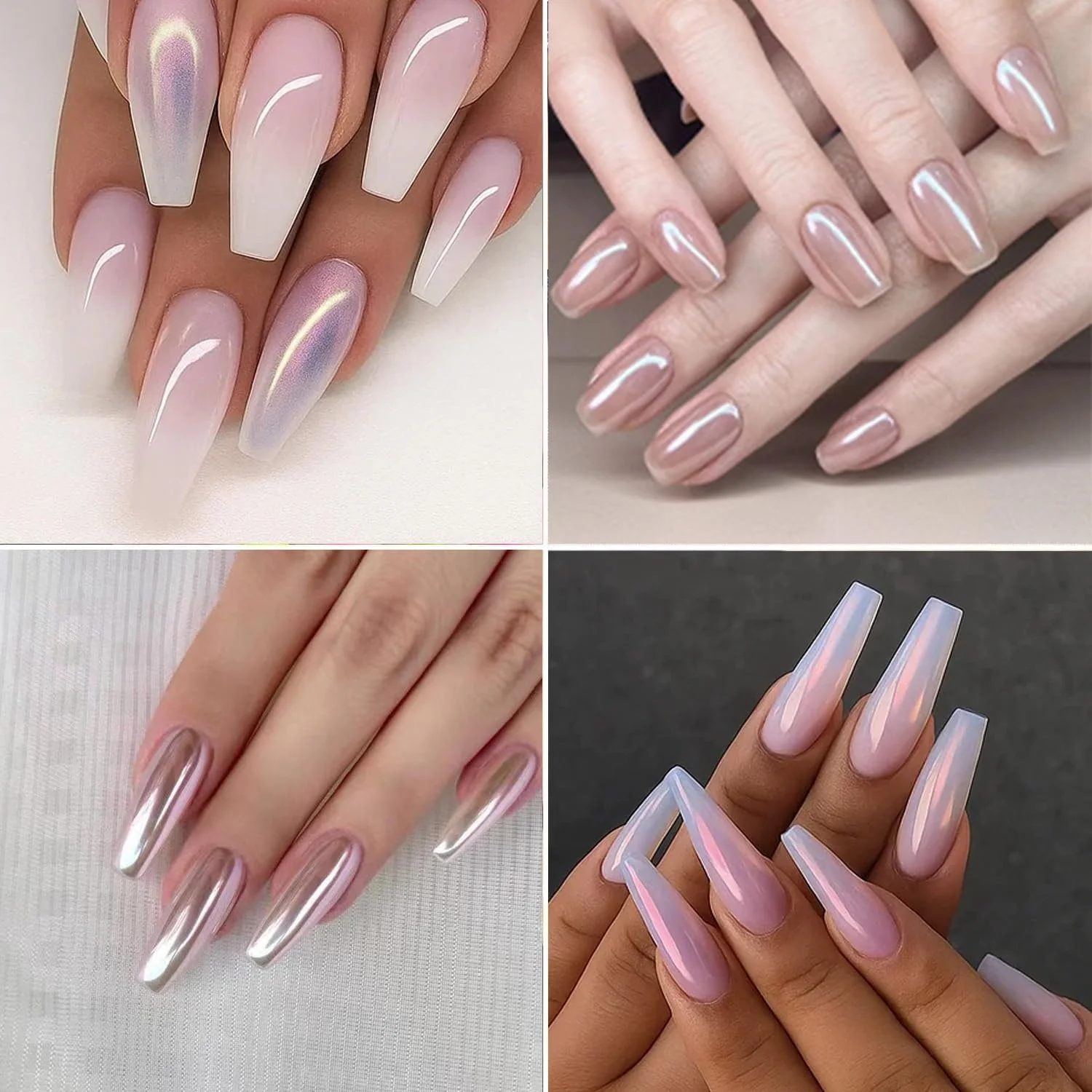 ست پودر ناخن کروم 6 رنگ - پیگمنت مرواریدی با اثر آینه ای برای لاک ژل و ناخن های اکریلیک، اکلیل فوق العاده ظریف با 3 براش اسفنجی، تزئینات هنری DIY برای استفاده در سالن و منزل ست پودر ناخن کروم 6 رنگ - پیگمنت مرواریدی با اثر آینه ای برای لاک ژل و ناخن های اکریلیک، اکلیل فوق العاده ظریف با 3 براش اسفنجی، تزئینات هنری DIY برای استفاده در سالن و منزل