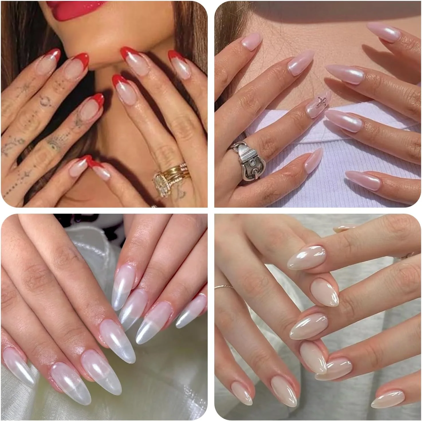 پودر ناخن کروم مرواریدی سفید جادویی فوکوستار، پودر هنری ناخن پری دریایی، براق جامد، هولوگرافیک، یخی، شفاف، شفق قطبی، پیگمنت مانیکور مهتابی به همراه ابزار پودر ناخن کروم مرواریدی سفید جادویی فوکوستار، پودر هنری ناخن پری دریایی، براق جامد، هولوگرافیک، یخی، شفاف، شفق قطبی، پیگمنت مانیکور مهتابی به همراه ابزار