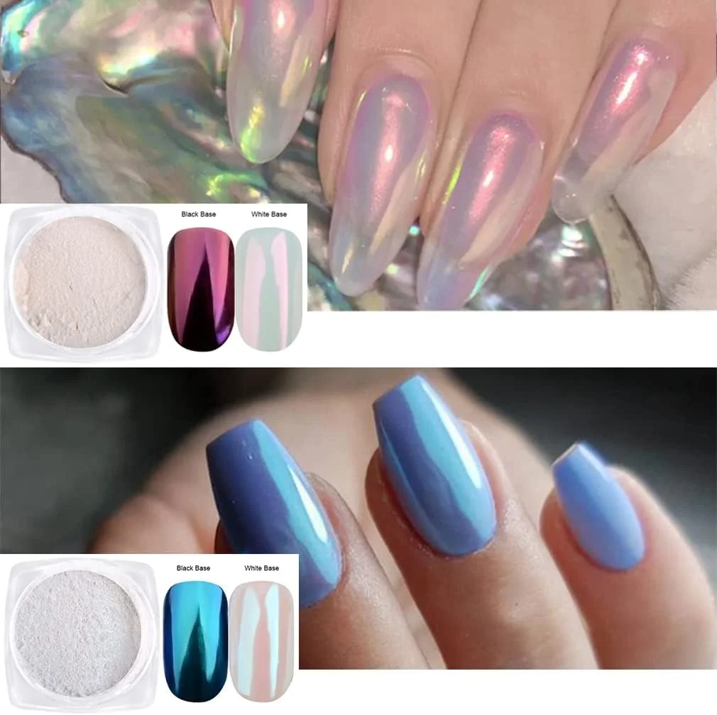 پودر ناخن هفت رنگ مرواریدی سفید Furimuk، پودر کروم سفید جادویی، پودر ناخن صدفی سمفونی، پودر کروم شفق قطبی، پودر ناخن آینه ای متالیک آفتاب پرست، گرادیان (4 جعبه) پودر ناخن هفت رنگ مرواریدی سفید Furimuk، پودر کروم سفید جادویی، پودر ناخن صدفی سمفونی، پودر کروم شفق قطبی، پودر ناخن آینه ای متالیک آفتاب پرست، گرادیان (4 جعبه)