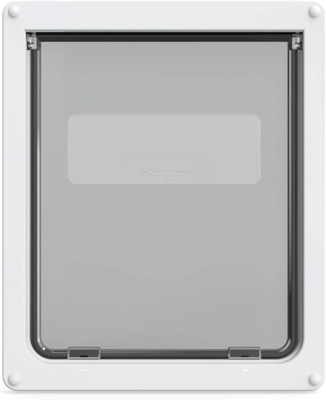 درب بزرگ سگ قفل‌شو Dog Mate، سفید (216W)