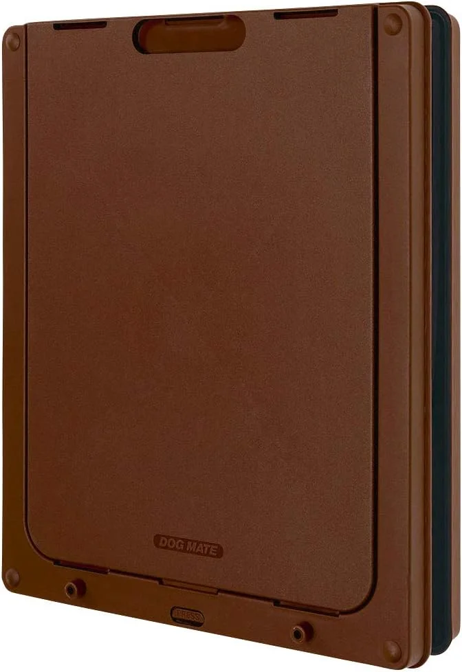 درب بزرگ سگ Dog Mate قفلشو، قهوهای (216B) درب بزرگ سگ Dog Mate قفلشو، قهوهای (216B)