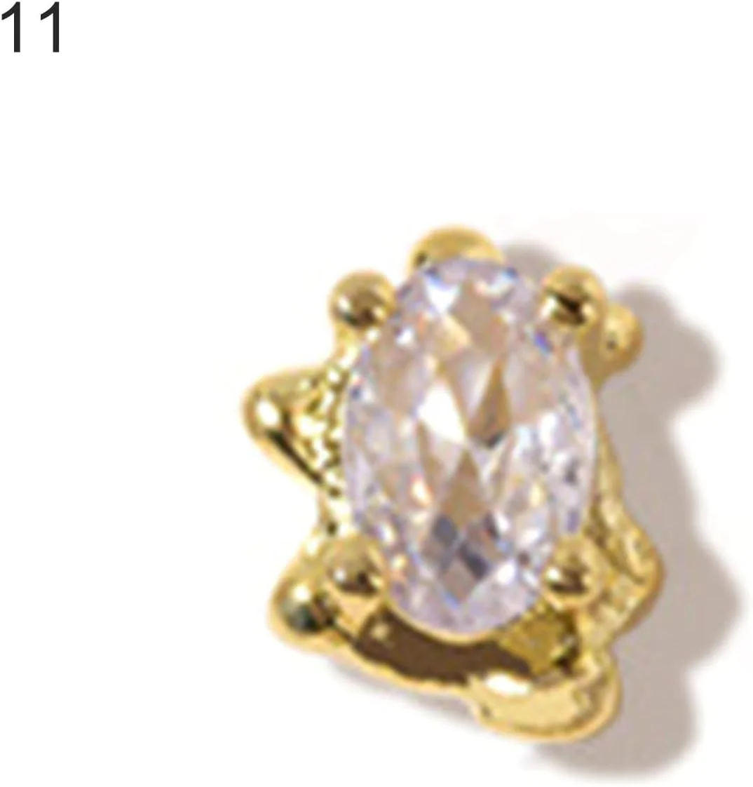 نگین و مروارید تزئینی ناخن درخشان مناسب مهمانی - مدل 11 نگین و مروارید تزئینی ناخن درخشان مناسب مهمانی - مدل 11