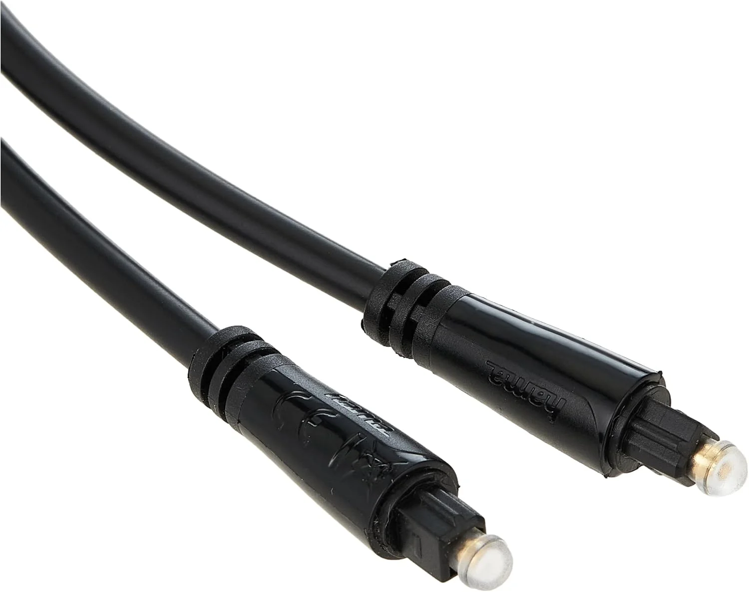 کابل فیبر نوری صوتی هاما 122258 با پلاگ ODT Toslink، طول 5 متر، مشکی، کمکی