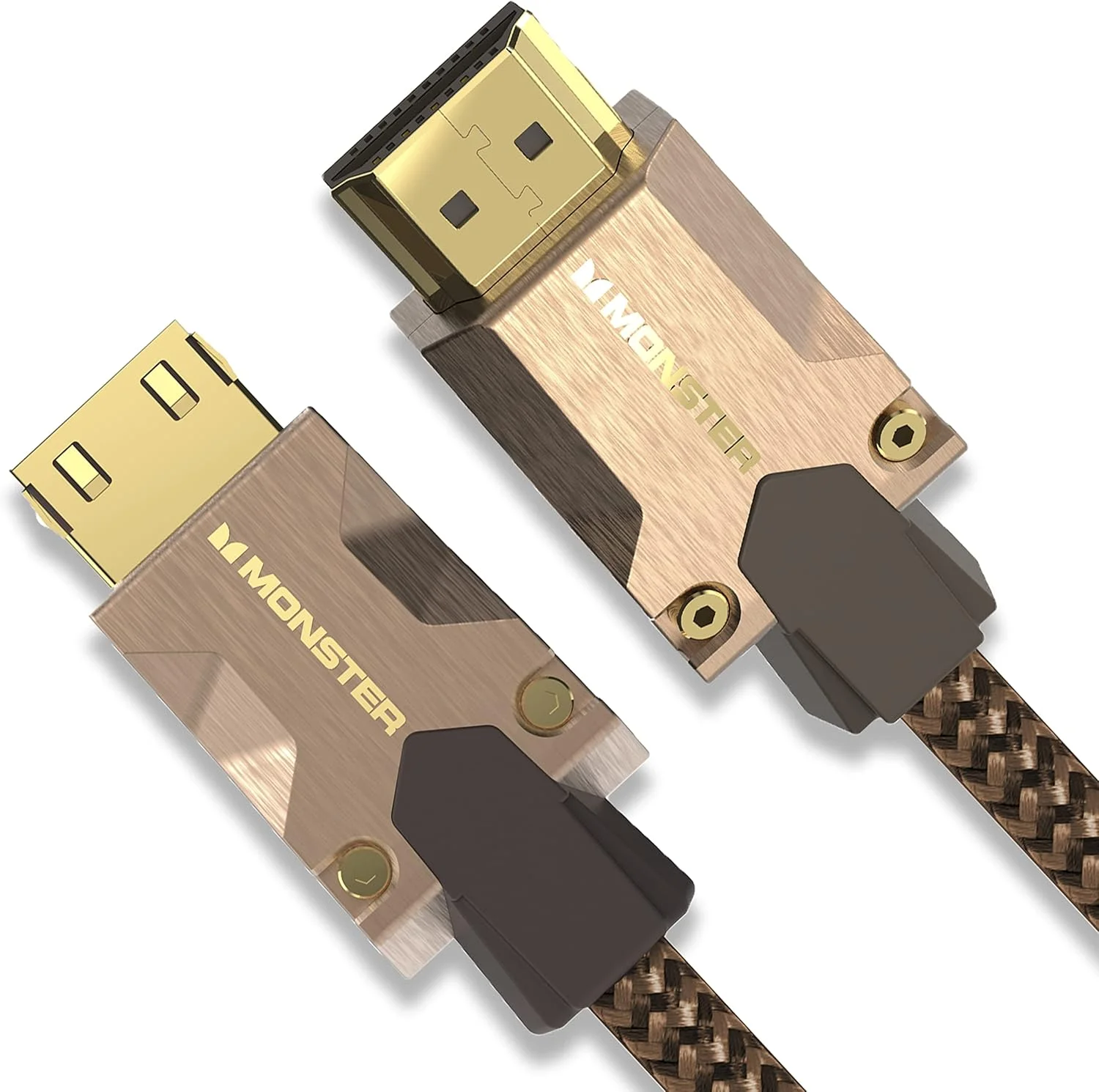 کابل HDMI فوق العاده سریع Monster M-Series 2000 با گواهینامه ممتاز - 2.0 4K 60Hz، 25 گیگابیت بر ثانیه - 1.5 متر (4.9 فوت)