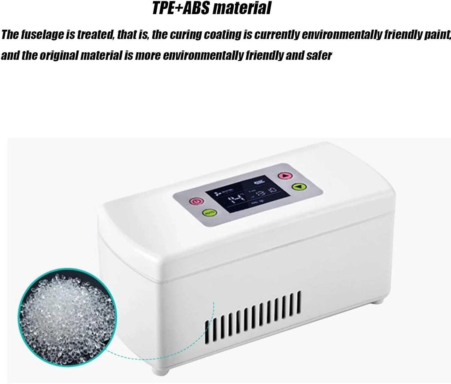 جعبه نگهداری سرد قابل حمل DOUKI KI 2-8 درجه، جعبه نگهداری سرد متحرک در فضای باز، کنترل هوشمند دما با قابلیت شارژ و باتری