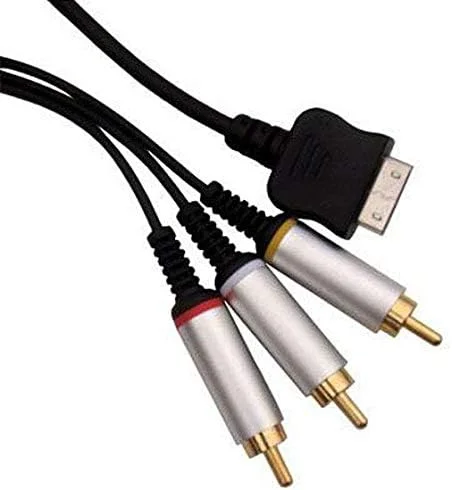 کابل صوتی و تصویری کامپوزیت AV RCA برای سونی پلی استیشن PSP GO کابل صوتی و تصویری کامپوزیت AV RCA برای سونی پلی استیشن PSP GO