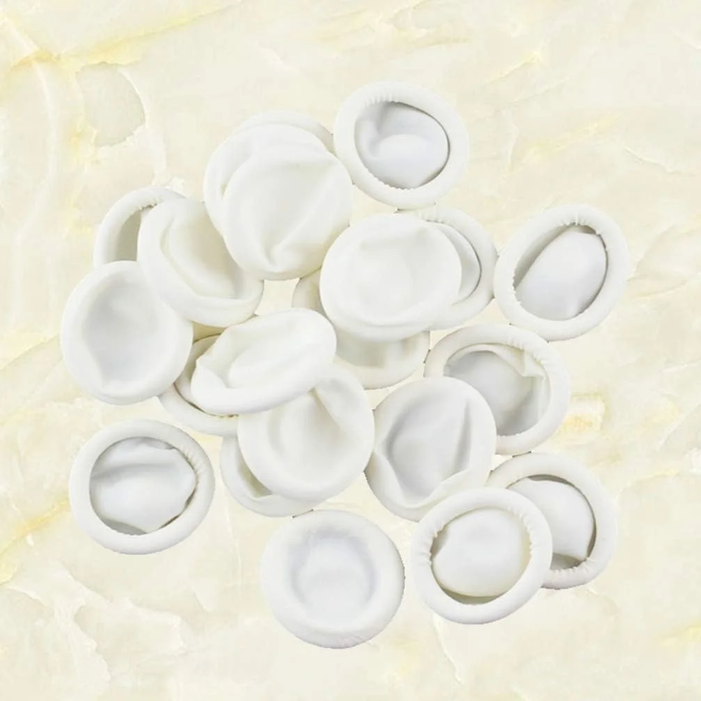 ULTNICE 100 عدد روکش انگشتی لاتکس یکبار مصرف ضد استاتیک برای استفاده موضعی، طراحی ناخن، تعمیرات الکترونیکی، نقاشی، تمیز کردن جواهرات - سفید ULTNICE 100 عدد روکش انگشتی لاتکس یکبار مصرف ضد استاتیک برای استفاده موضعی، طراحی ناخن، تعمیرات الکترونیکی، نقاشی، تمیز کردن جواهرات - سفید