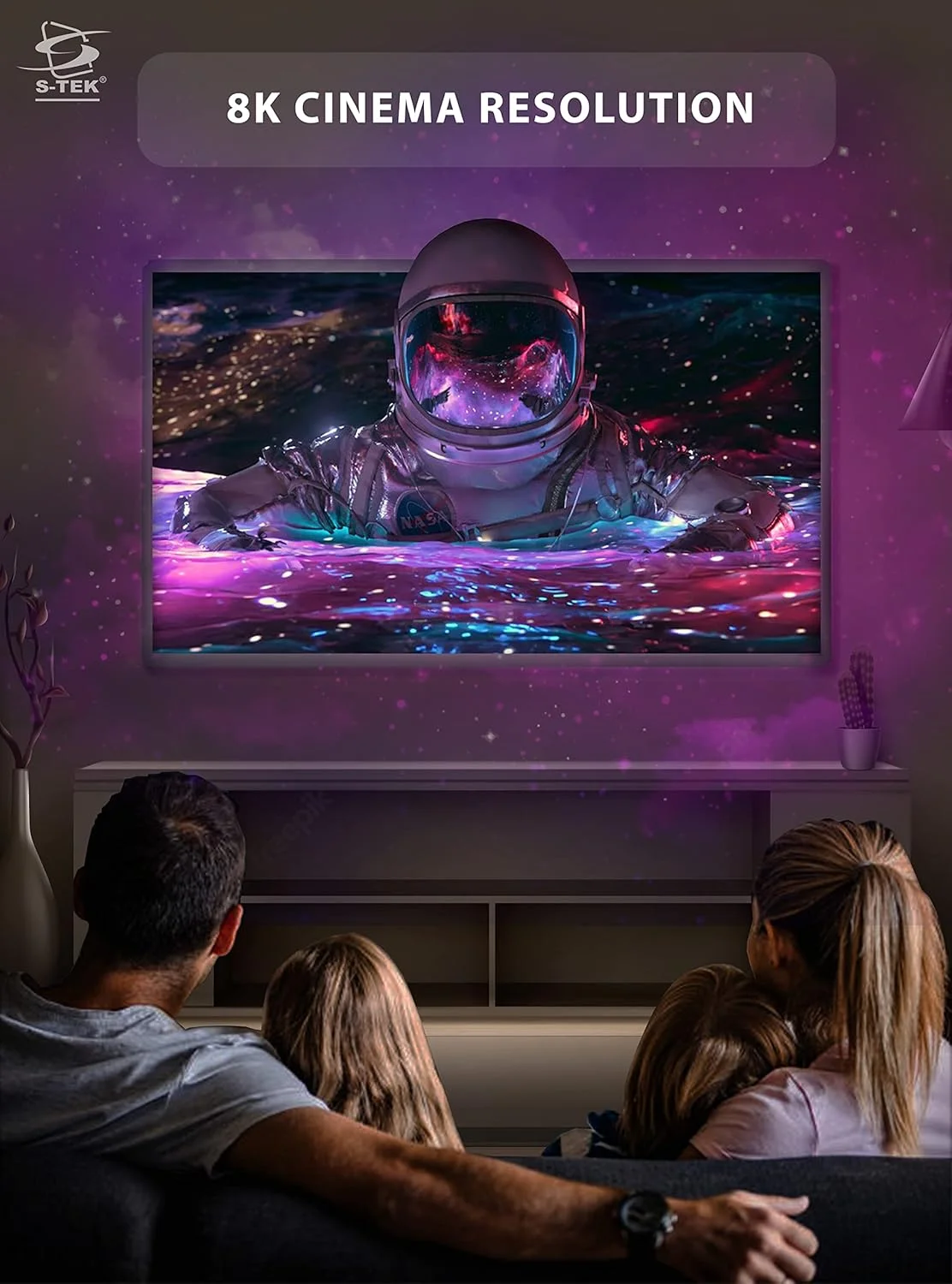 کابل HDMI فیبر نوری S-TEK 8K با سرعت فوق العاده بالا 48 گیگابیت بر ثانیه HDMI 2.1 8K 60Hz 4K 120Hz, eARC, Dynamic HDR, Dolby Vision، سازگار با پروژکتورهای سنگین، اتاق های سینما، اتاق های جلسه، فیبر OM3 کابل HDMI فیبر نوری S-TEK 8K با سرعت فوق العاده بالا 48 گیگابیت بر ثانیه HDMI 2.1 8K 60Hz 4K 120Hz, eARC, Dynamic HDR, Dolby Vision، سازگار با پروژکتورهای سنگین، اتاق های سینما، اتاق های جلسه، فیبر OM3