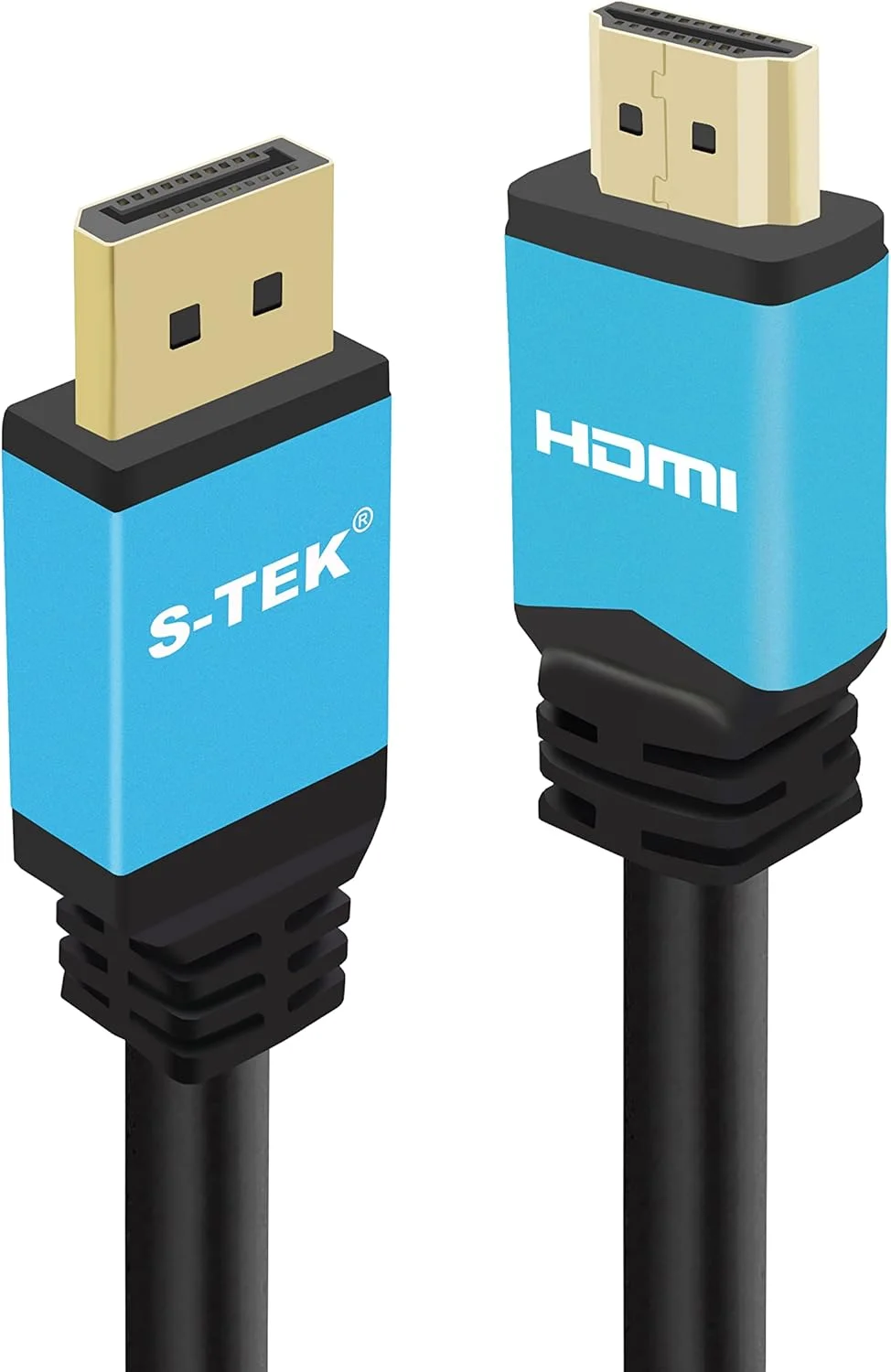 کابل Display Port به HDMI اس-تک [1.8 متری] 4K@30Hz نر به نر برای تلویزیون های HD و مانیتور