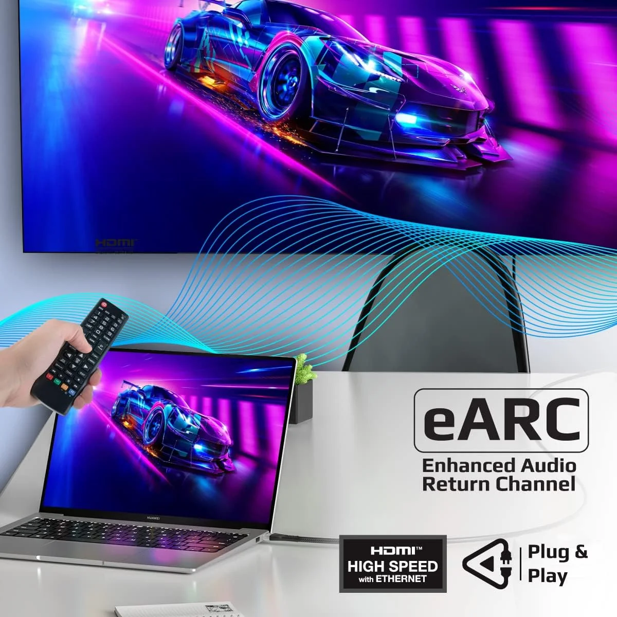 کابل HDMI 2.1 پرومیت PrimeLink8K-500، کابل باریک 5 متری HDMI به HDMI با پهنای باند 48 گیگابیت بر ثانیه، رزولوشن 8K@60Hz، سیم UHD Dynamic HDR eARC برای مک بوک پرو، PS5، تلویزیون، ایکس باکس، روکو، تلویزیون UHD، پروژکتور بلوری کابل HDMI 2.1 پرومیت PrimeLink8K-500، کابل باریک 5 متری HDMI به HDMI با پهنای باند 48 گیگابیت بر ثانیه، رزولوشن 8K@60Hz، سیم UHD Dynamic HDR eARC برای مک بوک پرو، PS5، تلویزیون، ایکس باکس، روکو، تلویزیون UHD، پروژکتور بلوری