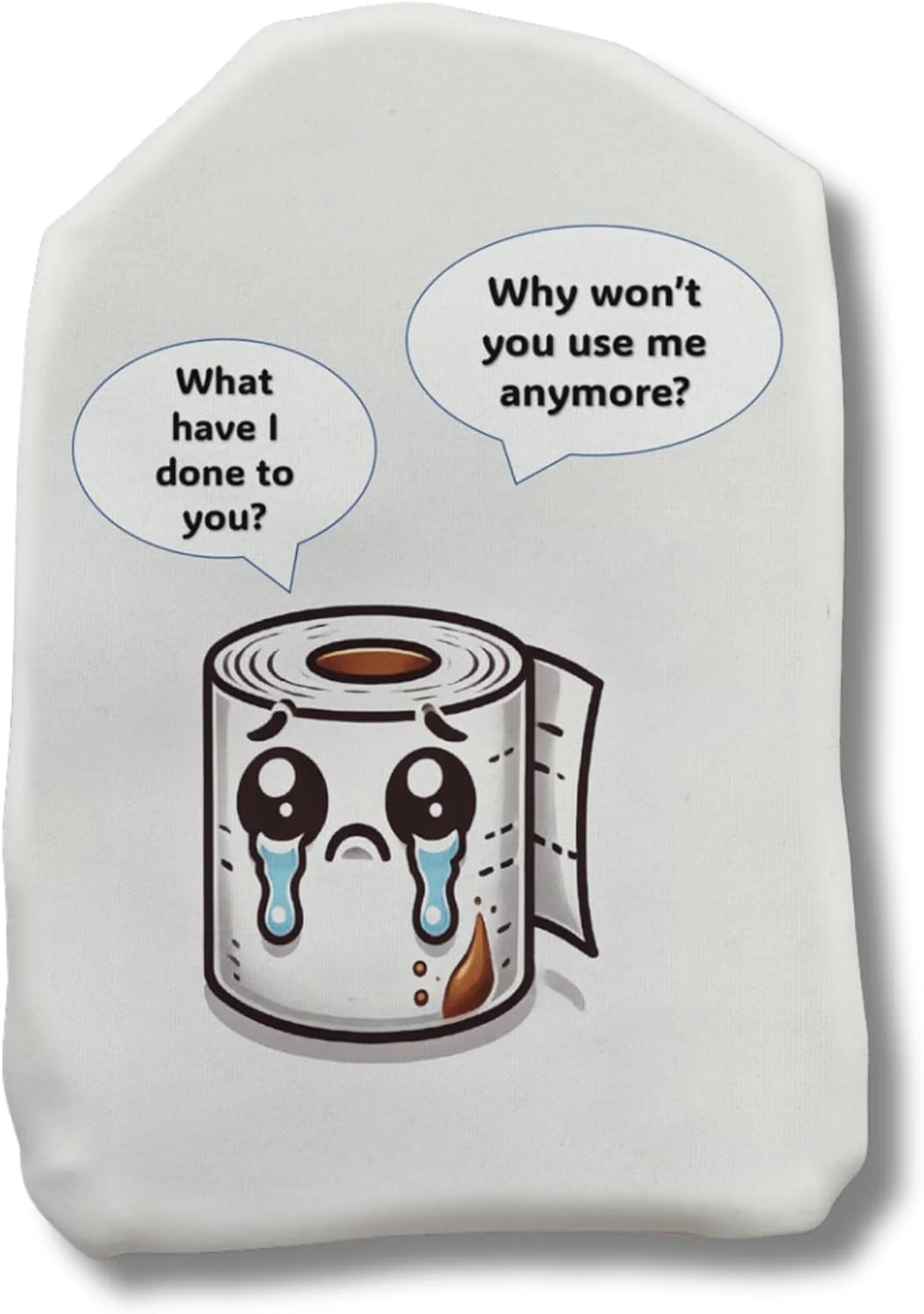 کاور کیسه استومی طرح دستمال توالت غمگین | کاور خنده دار برای کولوستومی، ایلئوستومی و یورستومی | نرم و کشسان برای راحتی، حفظ حریم خصوصی و استایل، زرد، مدرن کاور کیسه استومی طرح دستمال توالت غمگین | کاور خنده دار برای کولوستومی، ایلئوستومی و یورستومی | نرم و کشسان برای راحتی، حفظ حریم خصوصی و استایل، زرد، مدرن